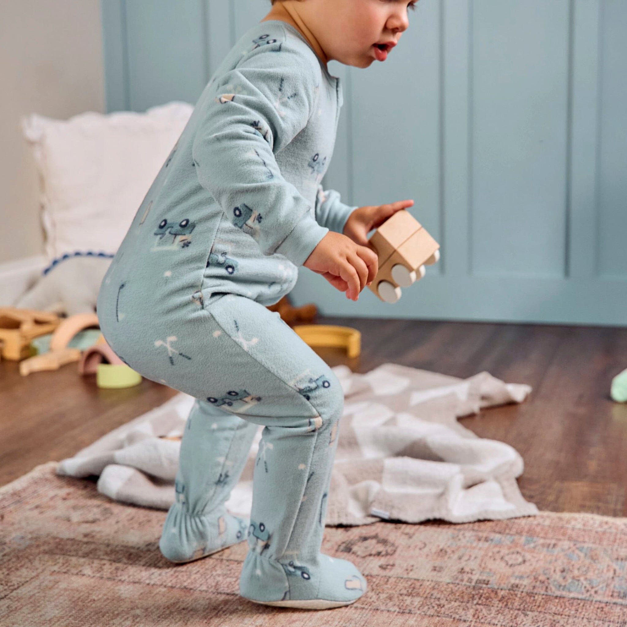 Baby & Toddler Boys Golf Footed Fleece Pajamas - Image 5