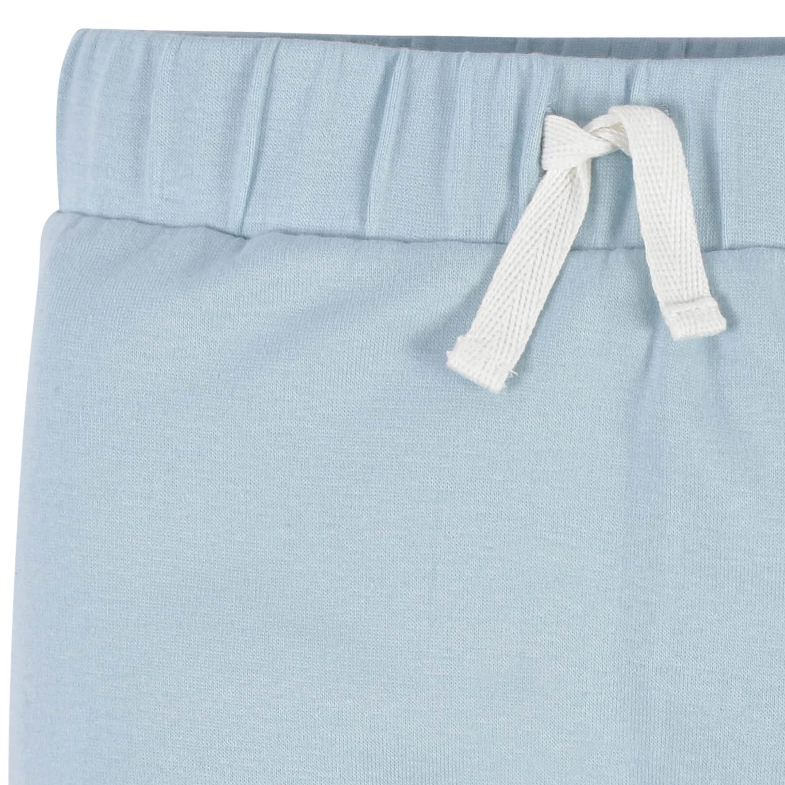 2-Pack Baby Boys Comfy Stretch Navy & Blue Pants - Image 7
