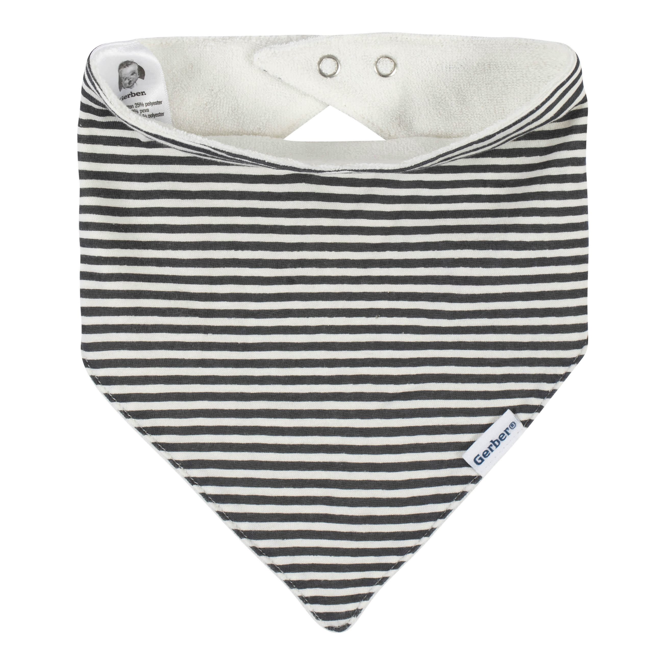 4-Pack Baby Boys Fox Bandana Bibs - Image 3