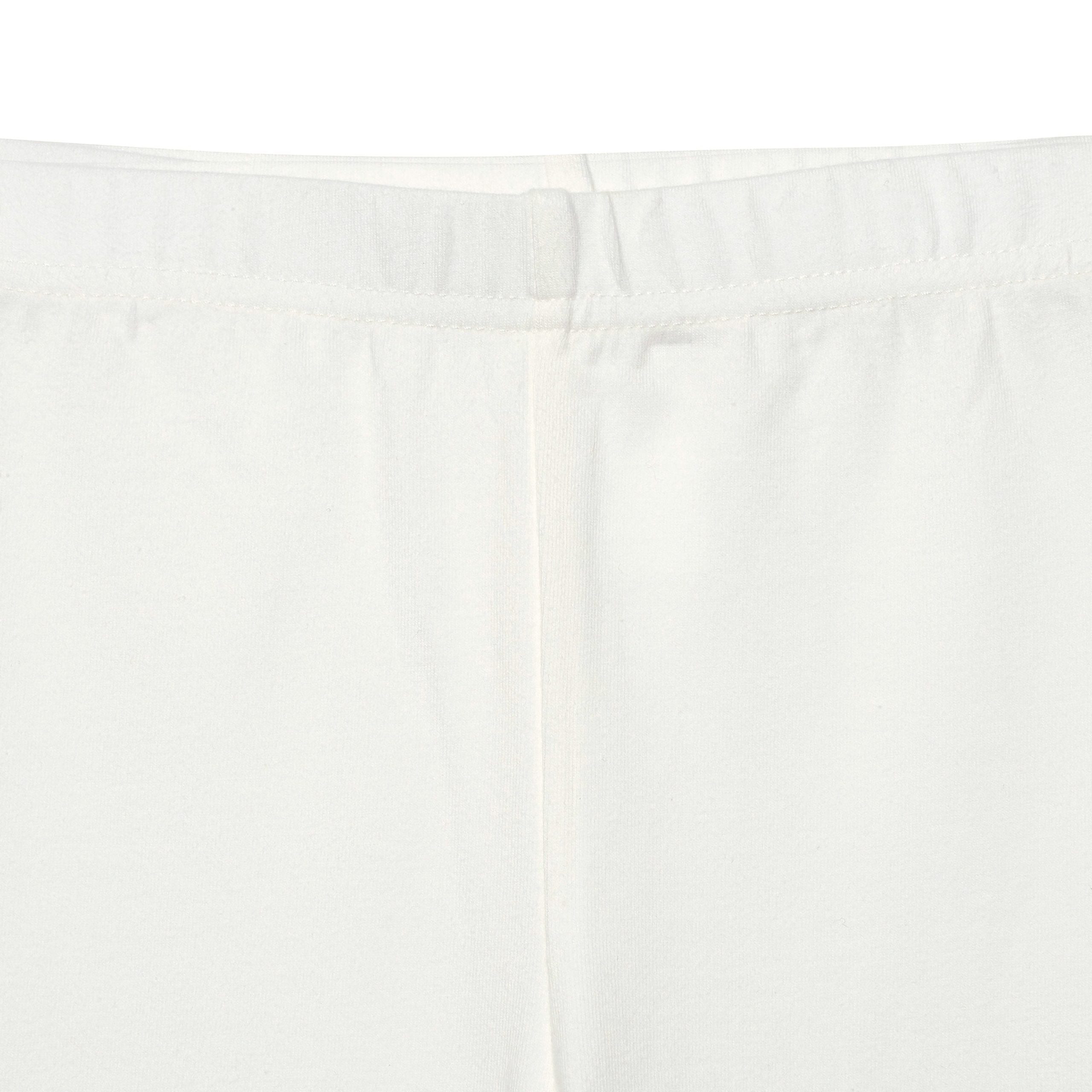 Infant Girls White Leggings, 12M - Image 5