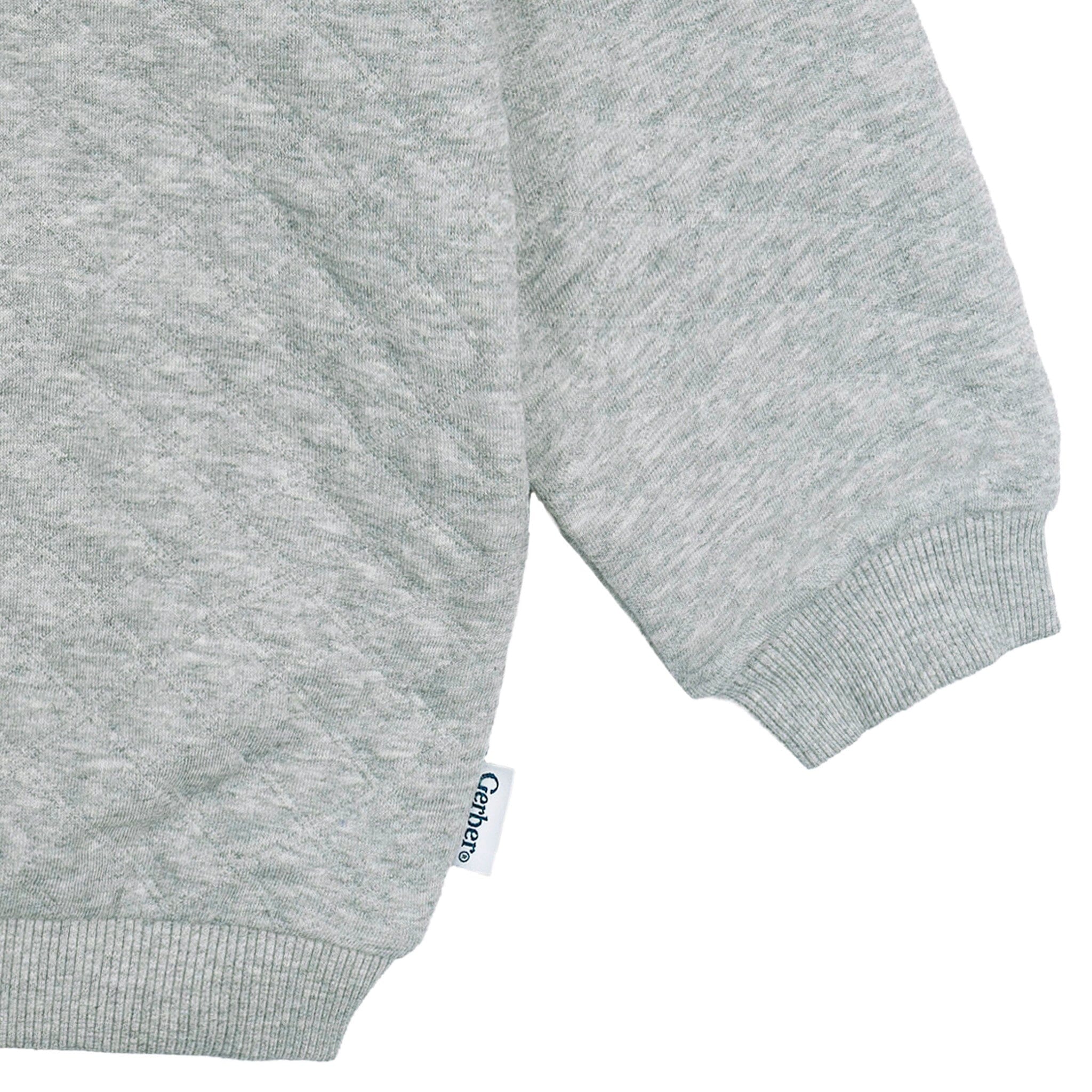 2-Piece Toddler Boys Blue Quilted Top & Jogger Set - Image 7