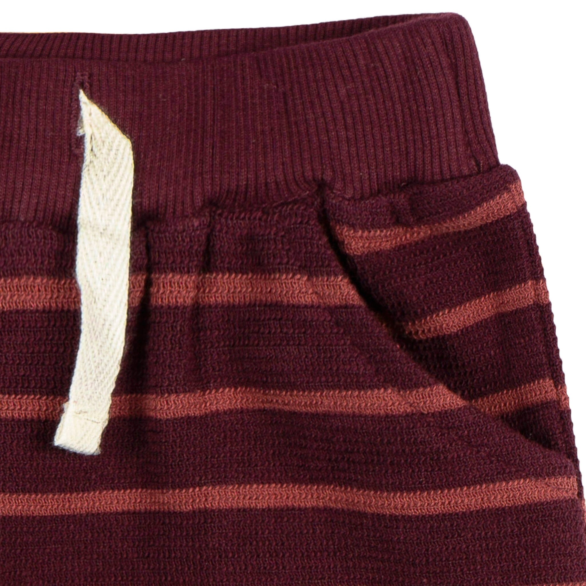 2-Piece Baby Girls Fig Stripe Hooded Jacket & Jogger Set - Image 10