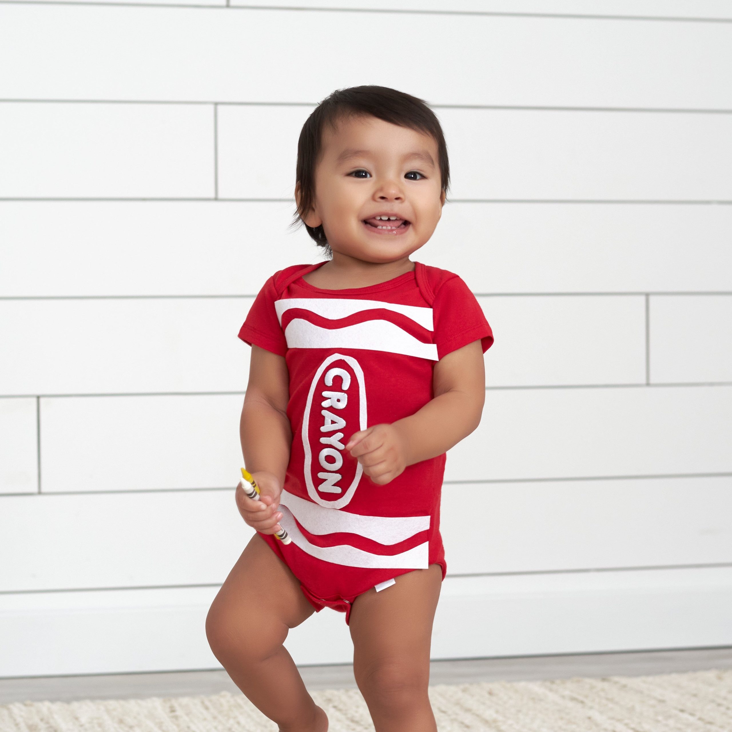 5-Pack Baby Red Premium Short Sleeve Onesies® Bodysuits - Image 4