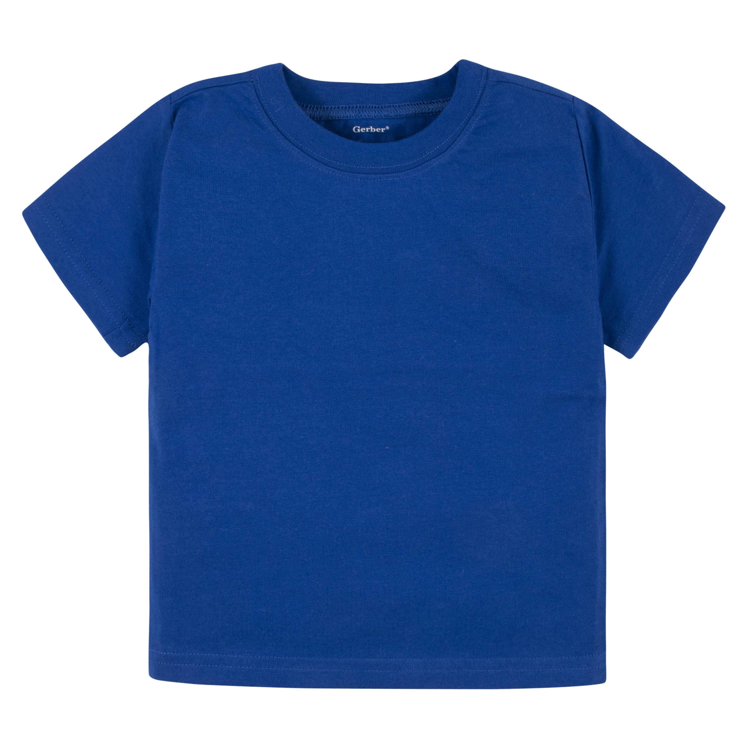 5-Pack Infant & Toddler Royal Blue Short Sleeve Tees - Image 4