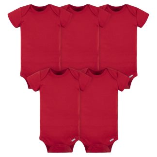 Onesies® Baby 5-Pack Red Bodysuits