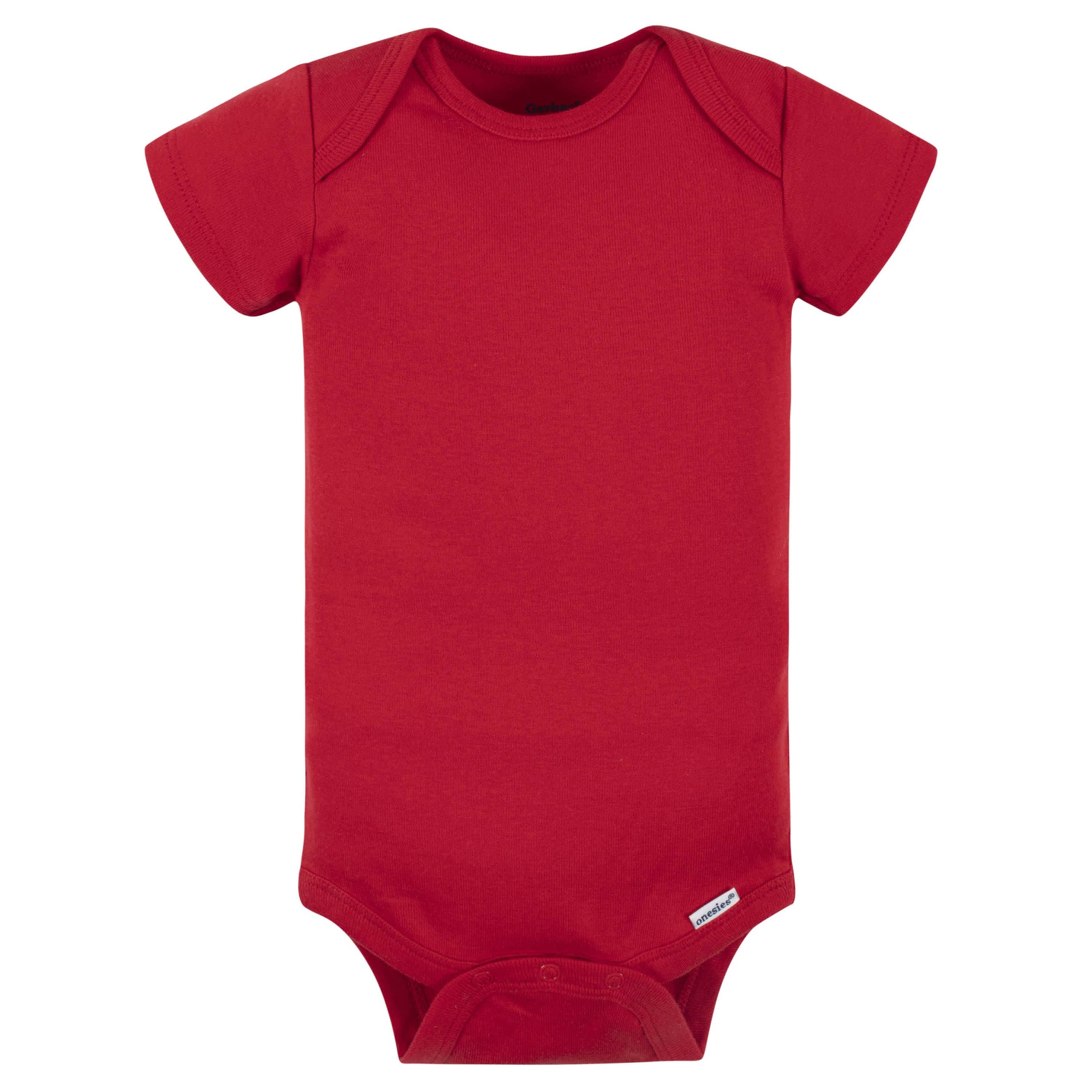 Onesies® Baby 5-Pack Red Bodysuits - Image 2
