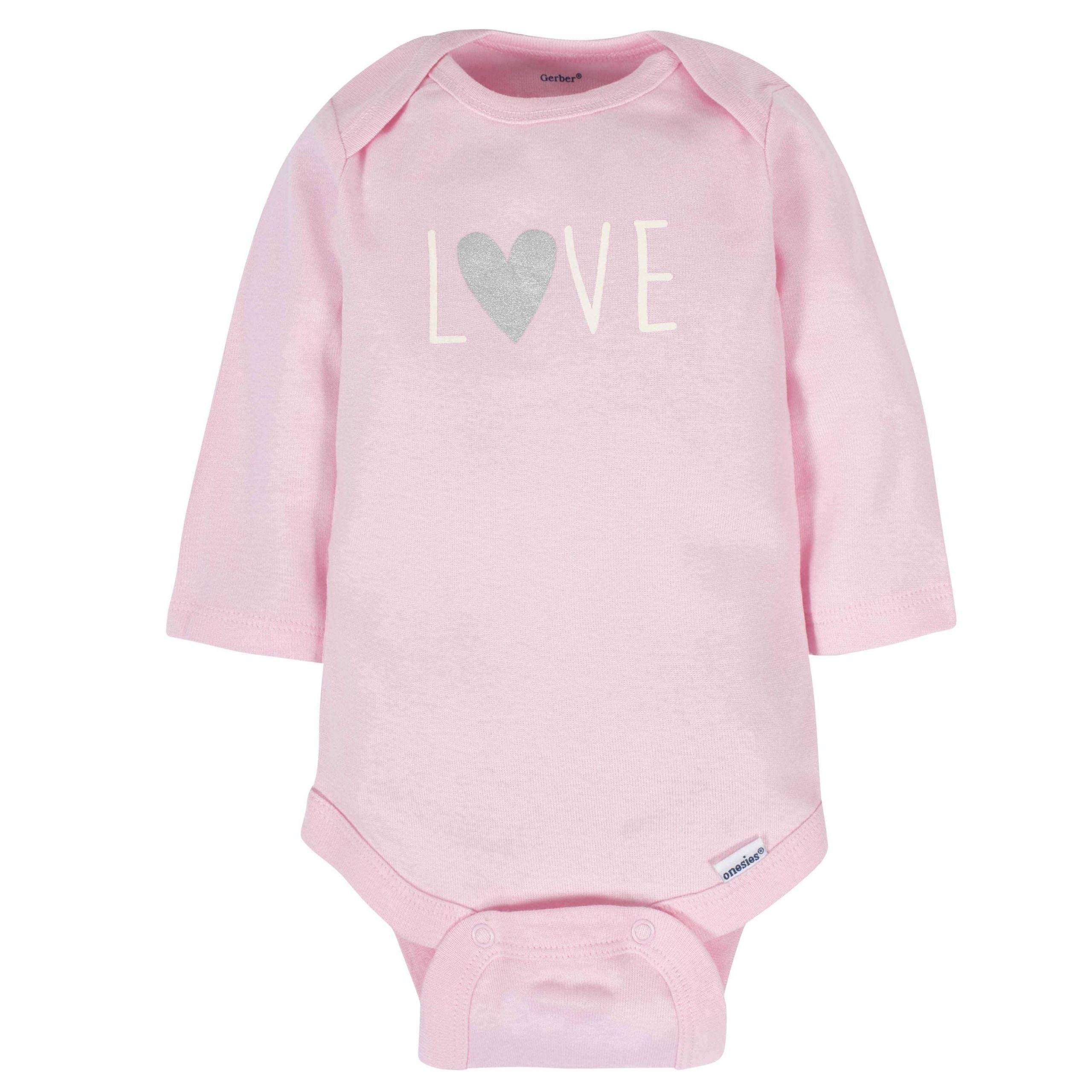 18-Piece Baby Girls Bunny Sleep 'N Play, Onesies® Bodysuit, and Burpcloth Set - Image 7