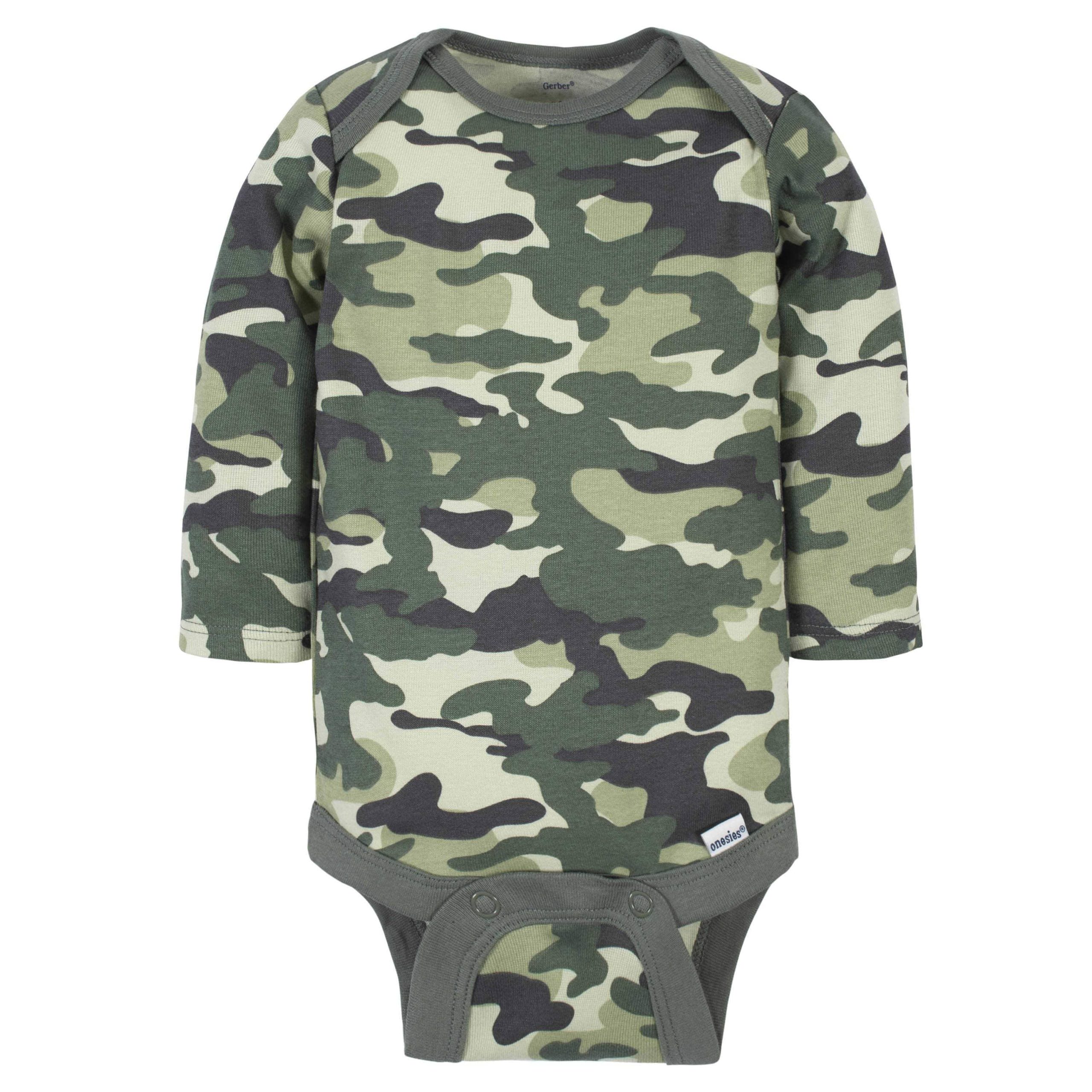 18-Piece Baby Boys Tiger Sleep 'N Play, Onesies® Bodysuit, and Burpcloth Set - Image 8