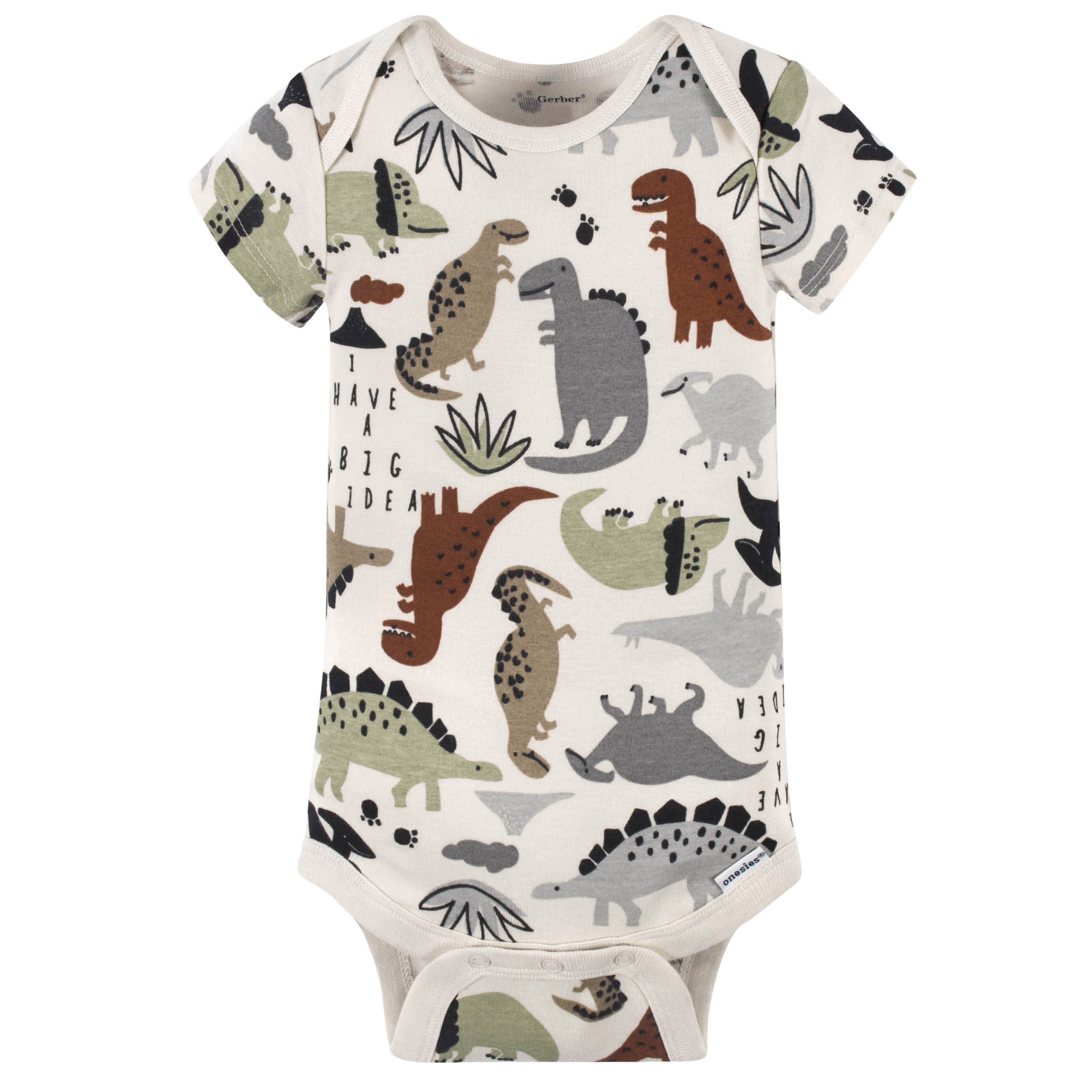 6-Piece Baby Boys Dino Onesies® Bodysuit and Sleep 'N Play Set - Image 5