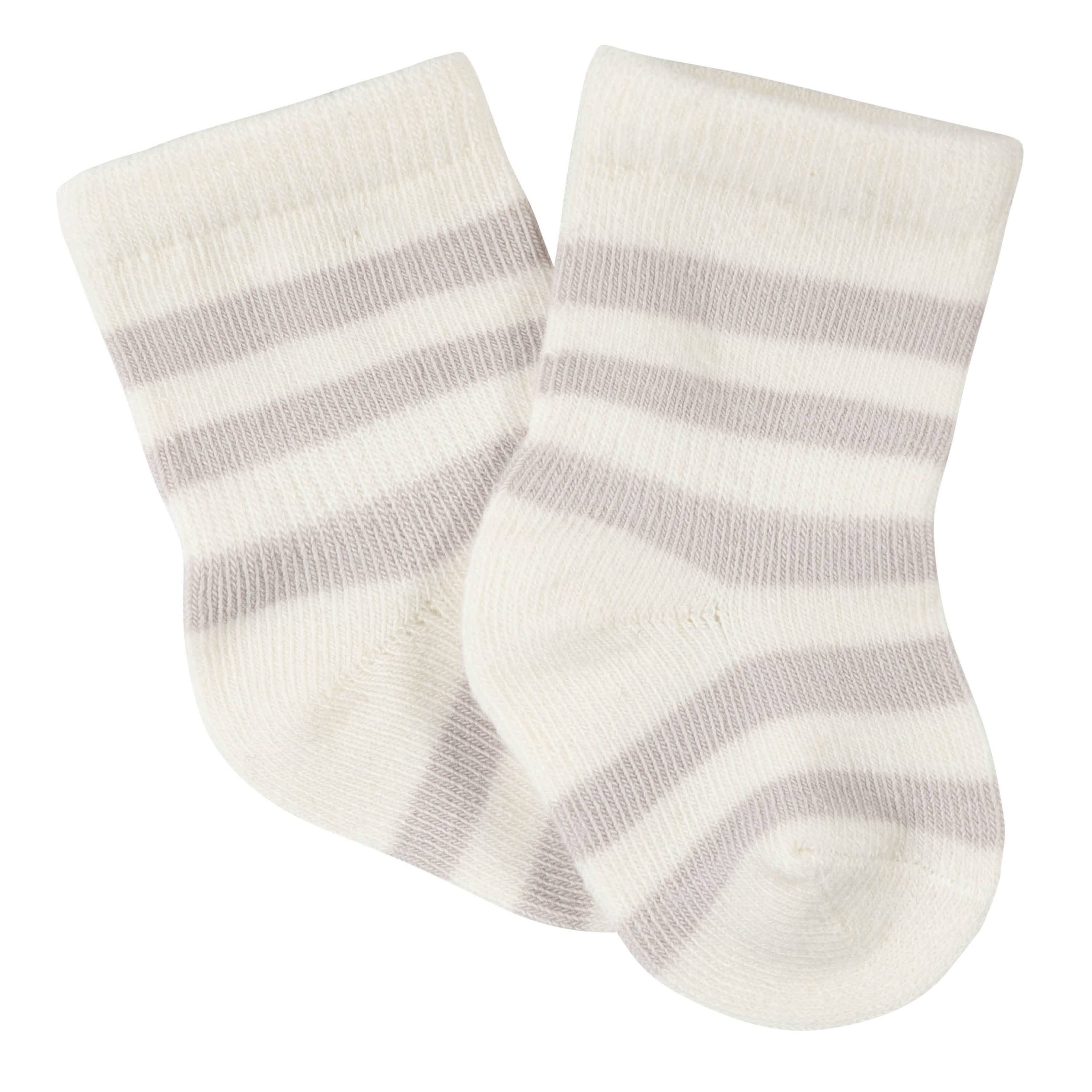6-Pack Baby Boys Dino Wiggle Proof® Jersey Crew Socks - Image 7