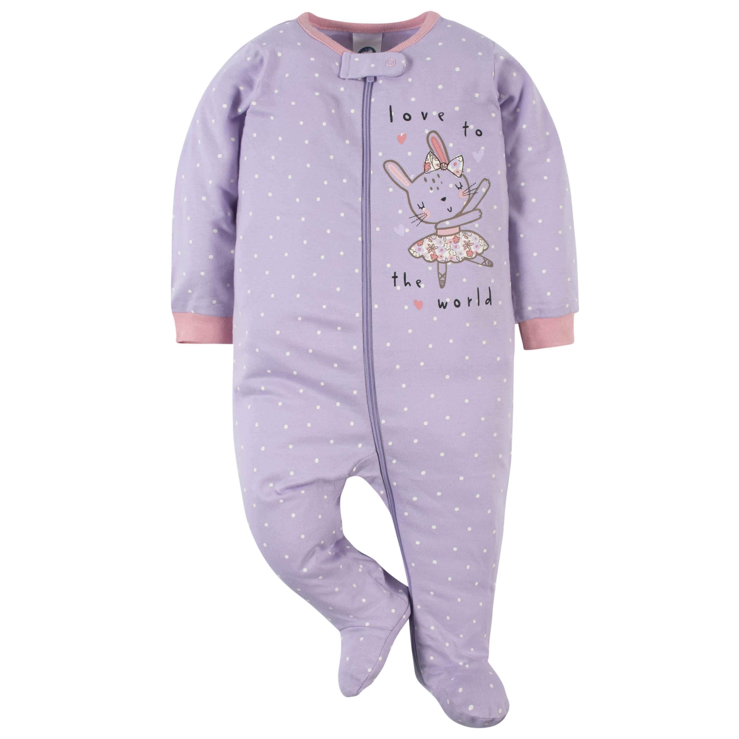 2-Pack Baby Girls Bunny Ballerina Sleep 'N Plays - Image 2