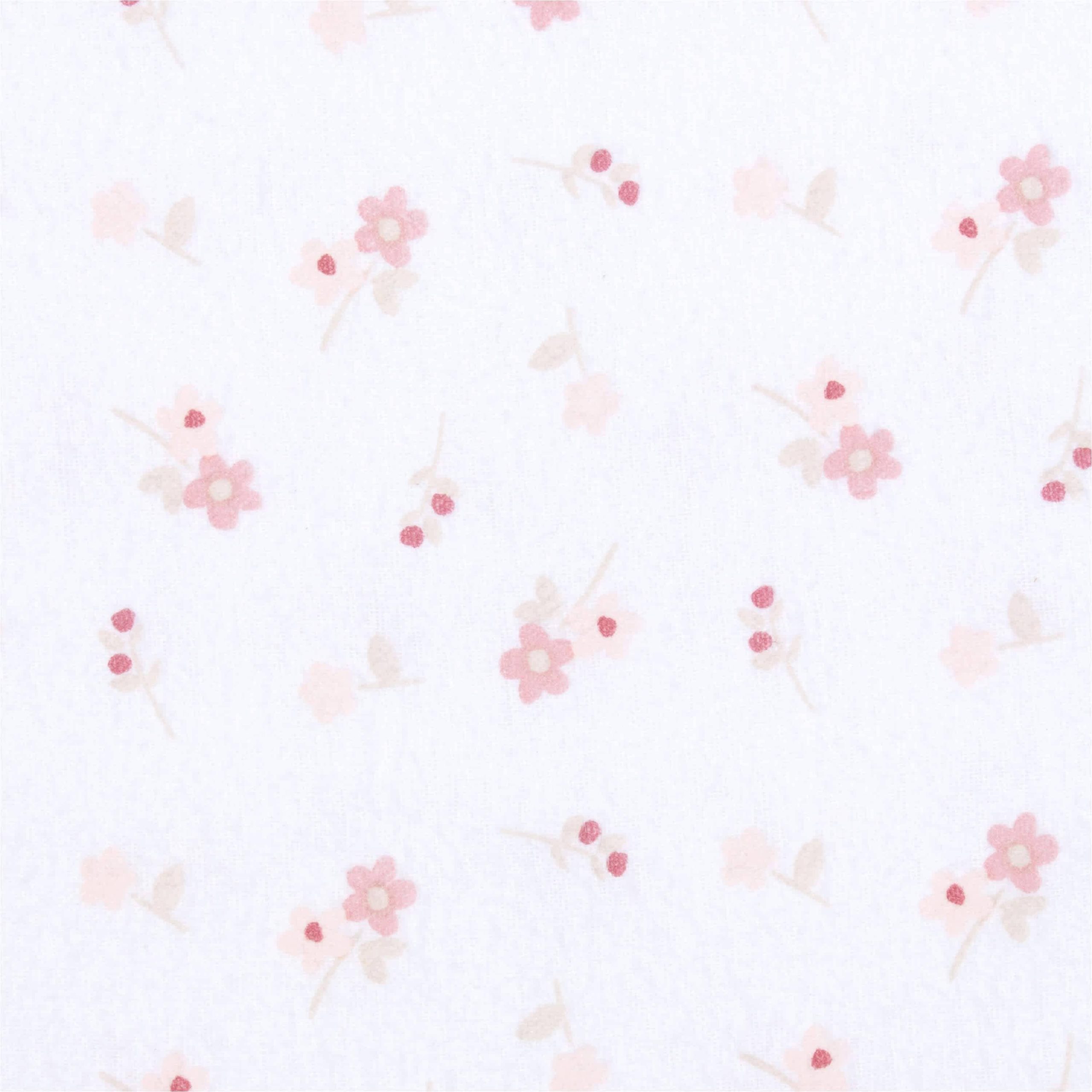 5-Pack Baby Girls Foxes Flannel Receiving Blankets - Image 3