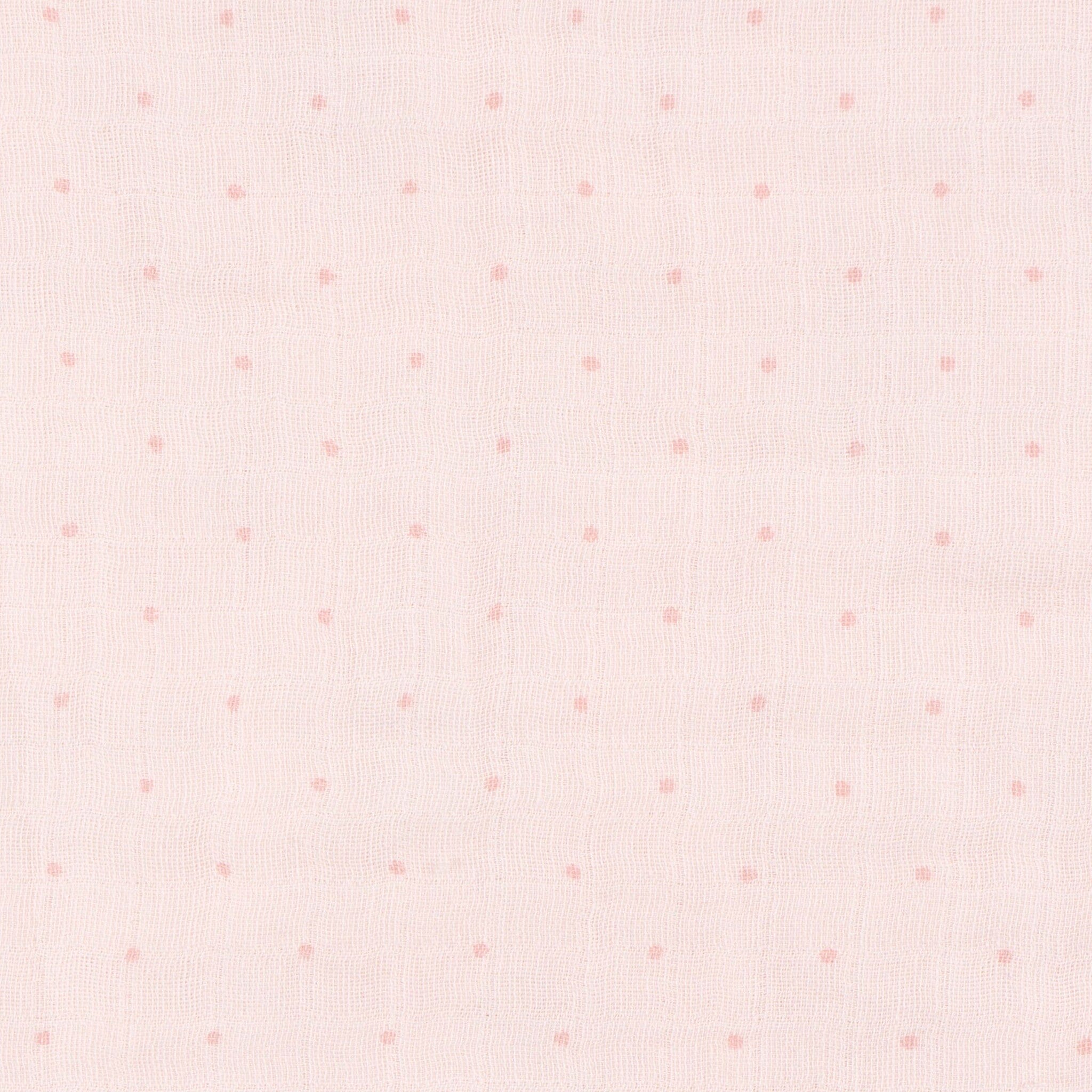 Baby Girls Pink Floral Muslin Blanket - Image 5