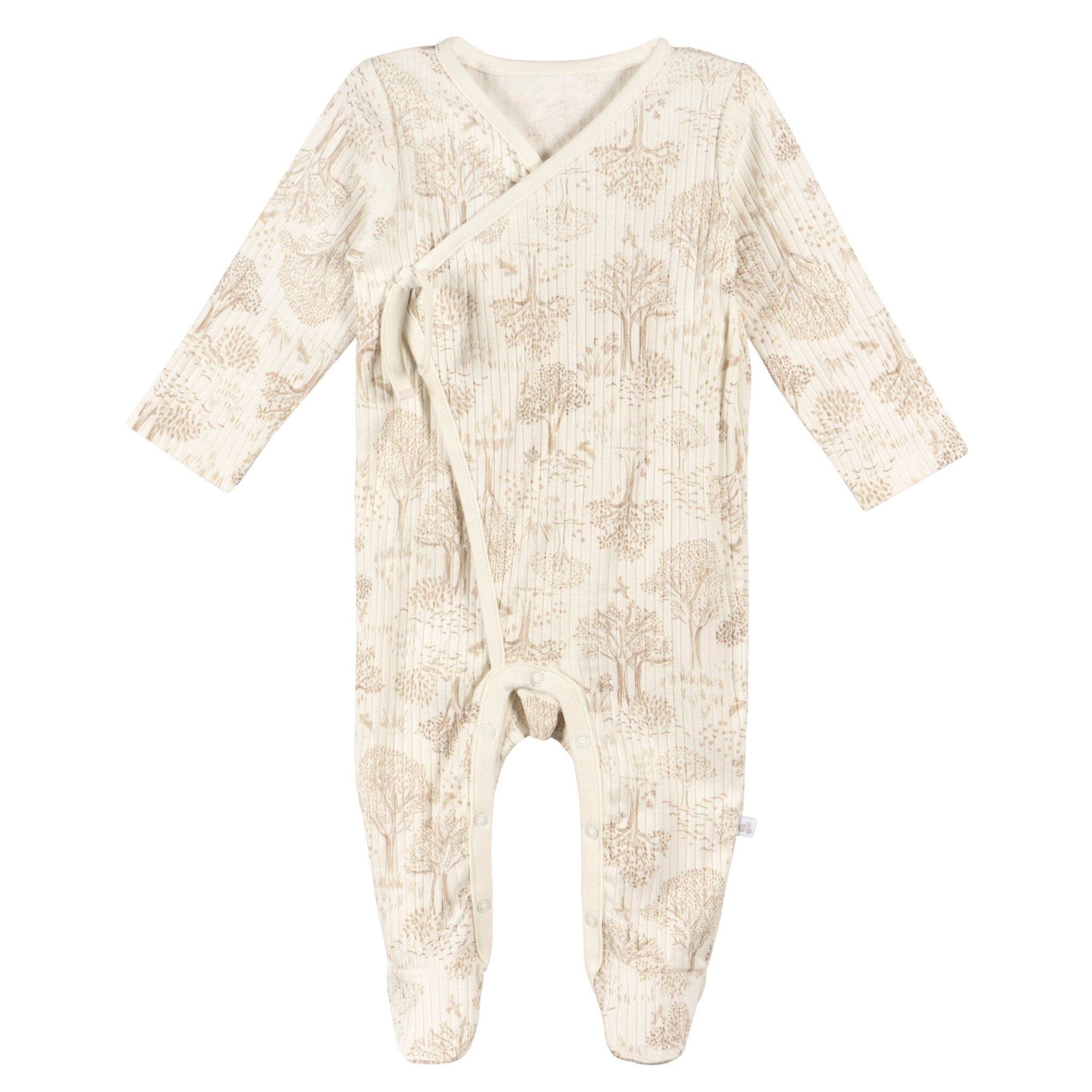 Baby Neutral Ivory Print Sleep 'N Play