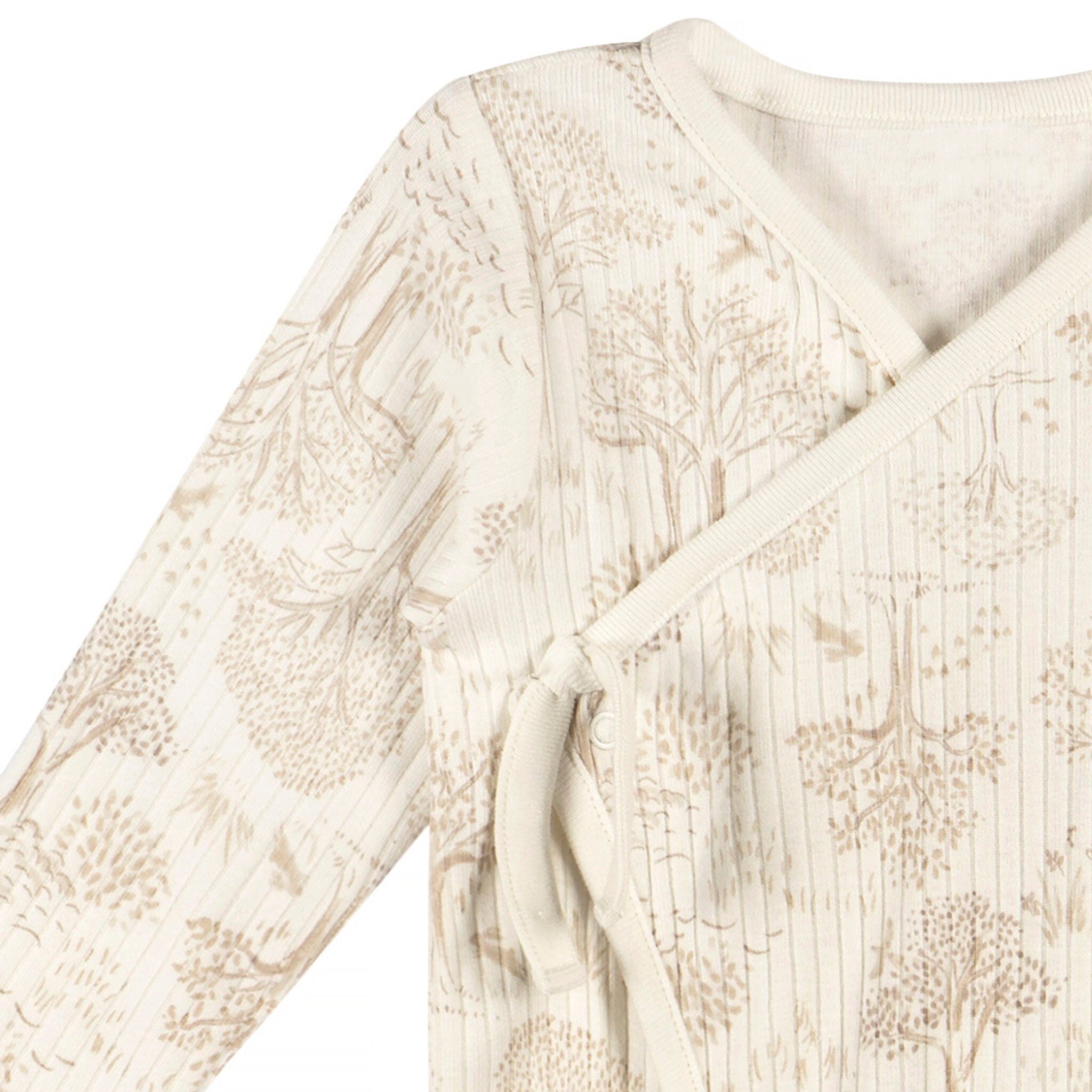 Baby Neutral Ivory Print Sleep 'N Play - Image 3