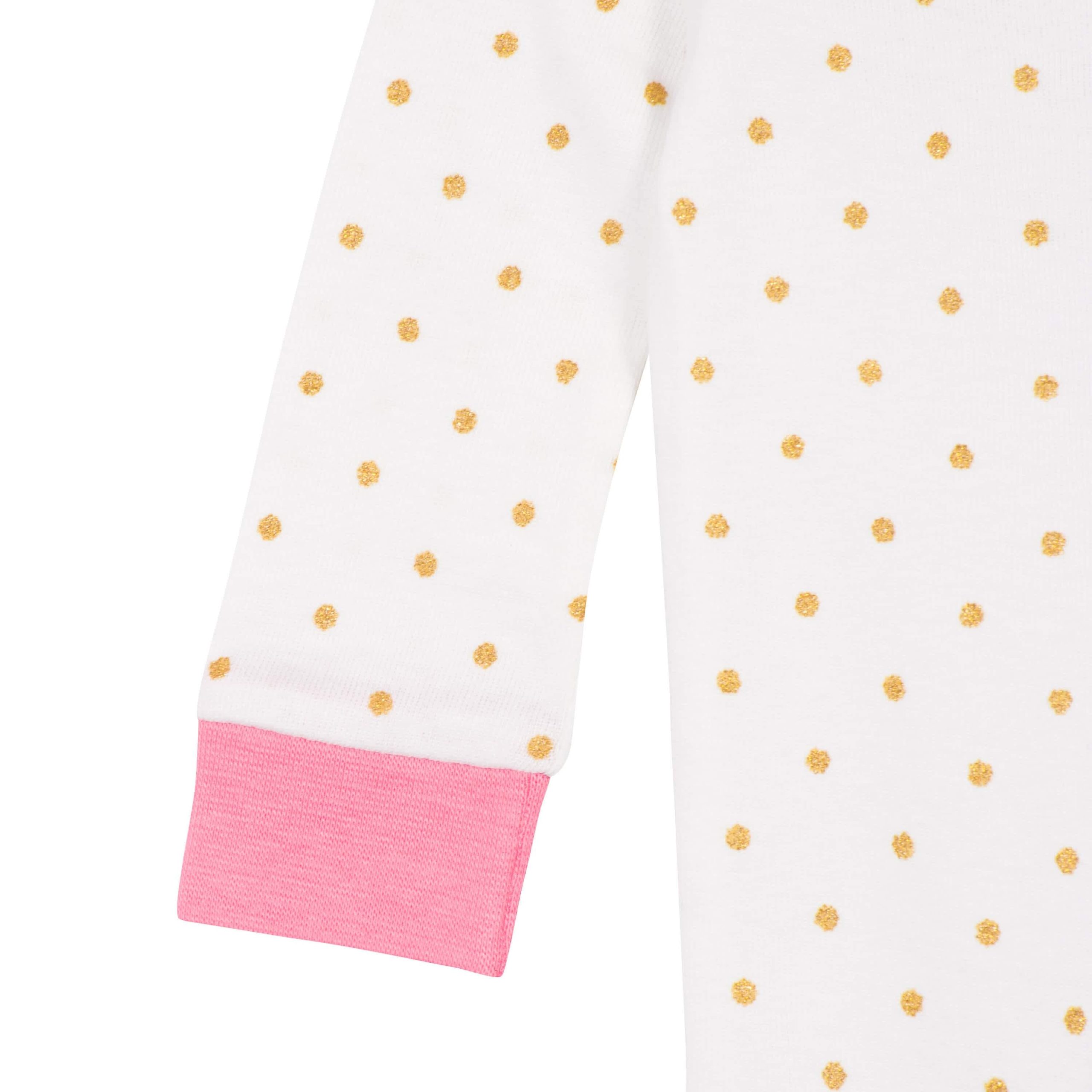 2-Pack Baby & Toddler Girls Dreams Snug Fit Footed Cotton Pajamas - Image 8