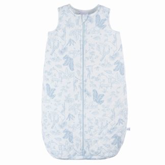 Baby Boys Blue Jungle Wearable Blanket