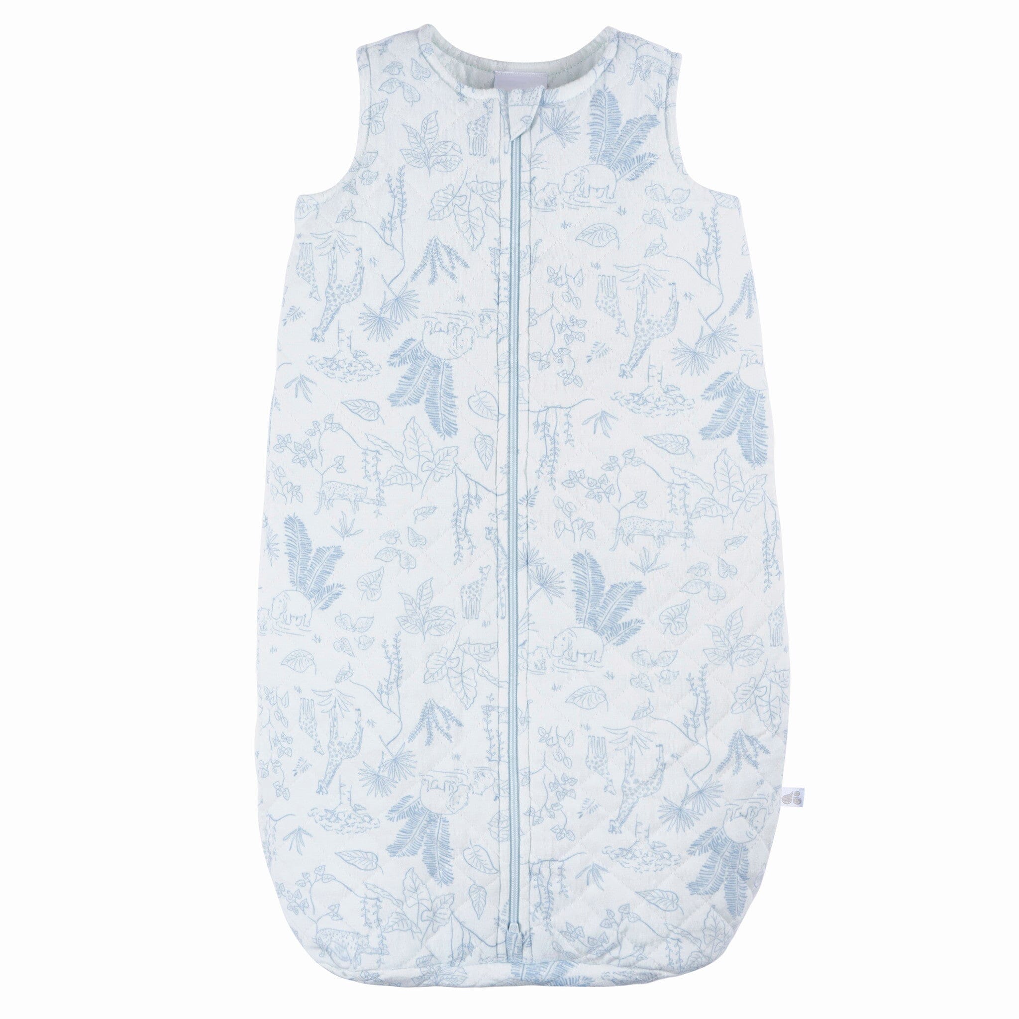 Baby Boys Blue Jungle Wearable Blanket