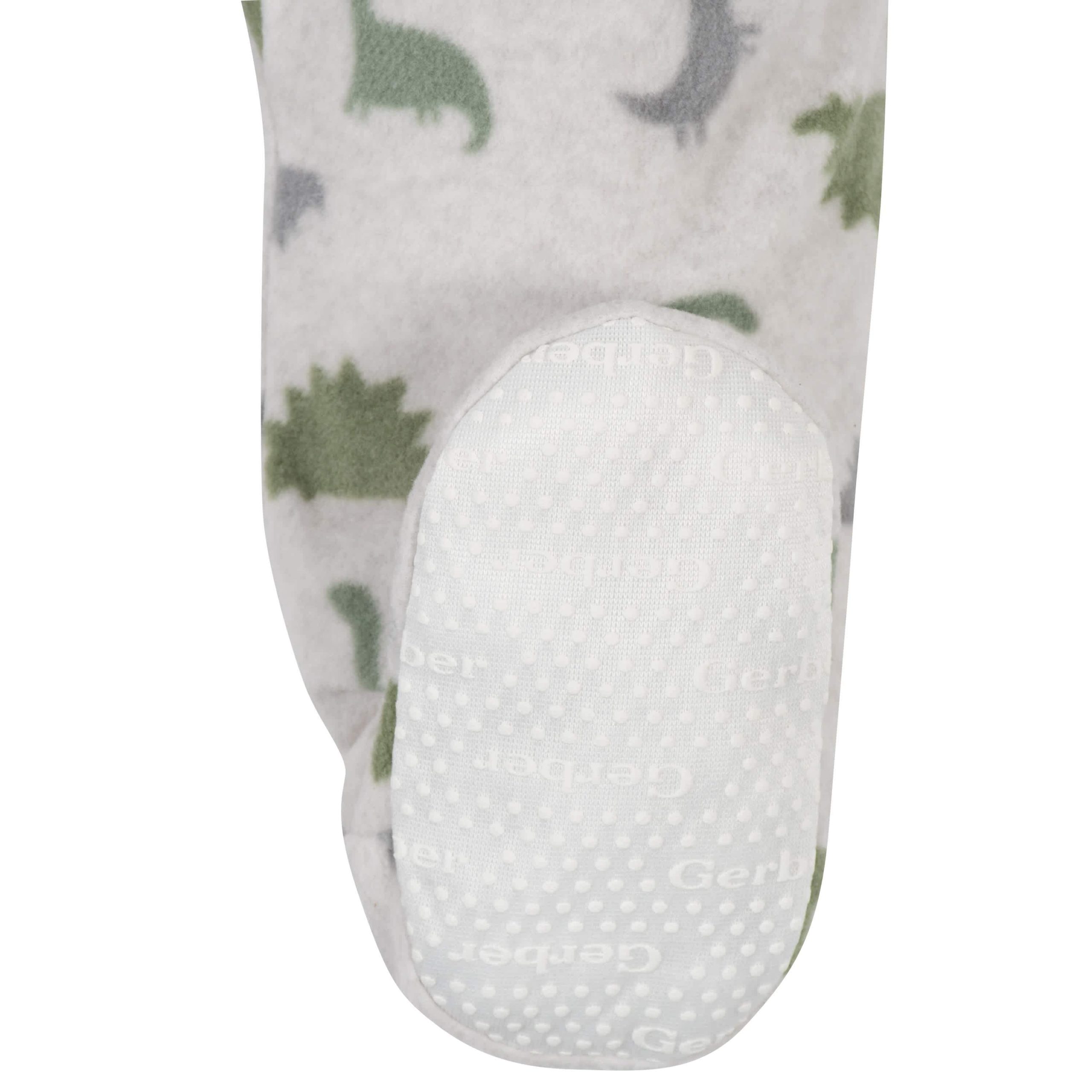 2-Pack Baby Boys Camo & Dino Fleece Pajamas - Image 4