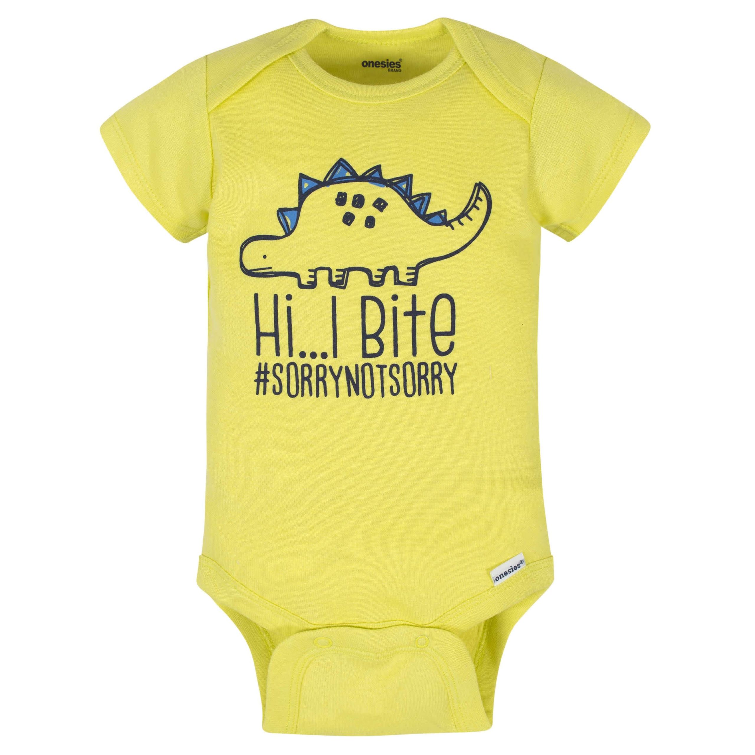 8-Pack Baby Boys Dino Onesies® Brand Bodysuits - Image 10