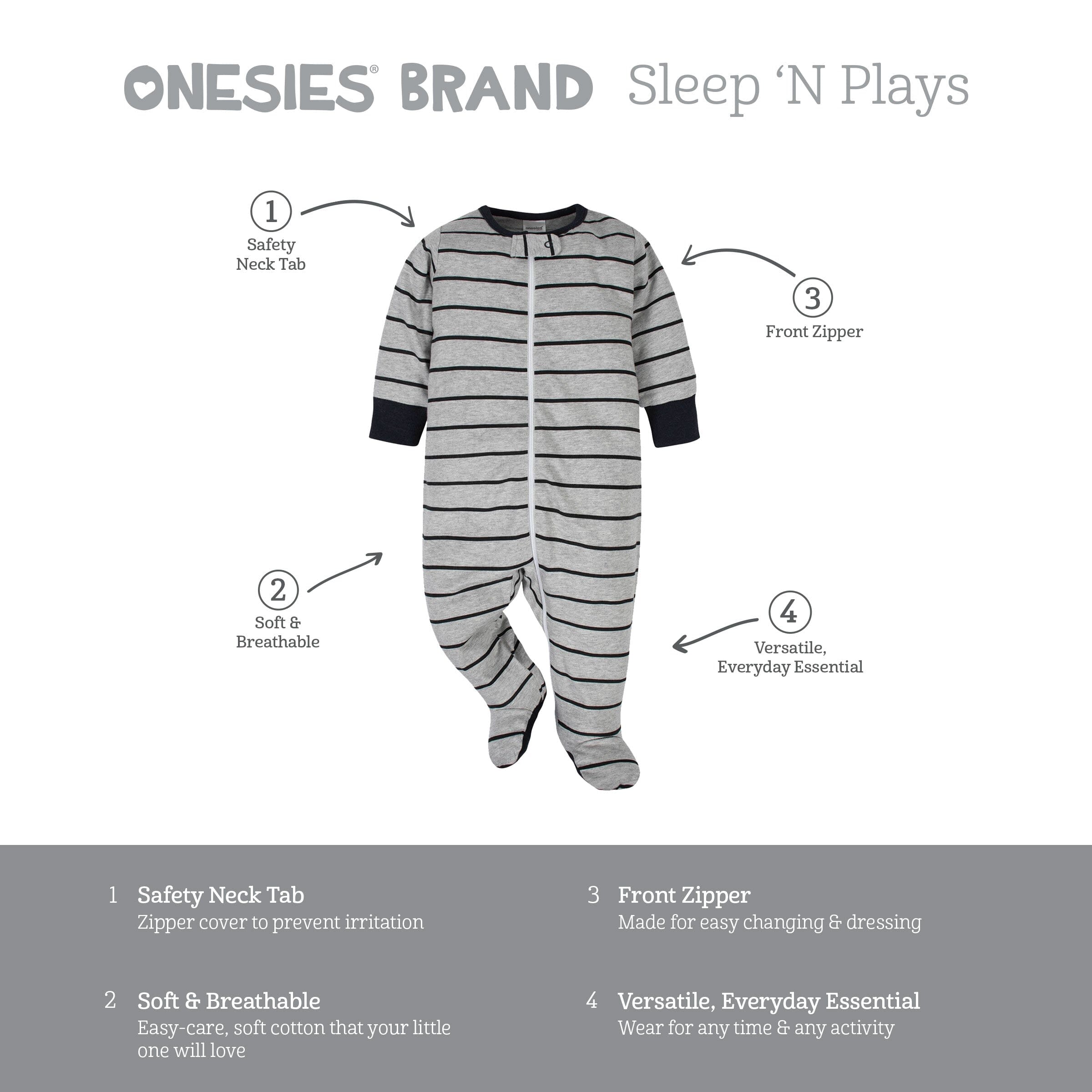 4-Pack Baby Boys Taco Sleep 'N Plays - Image 6