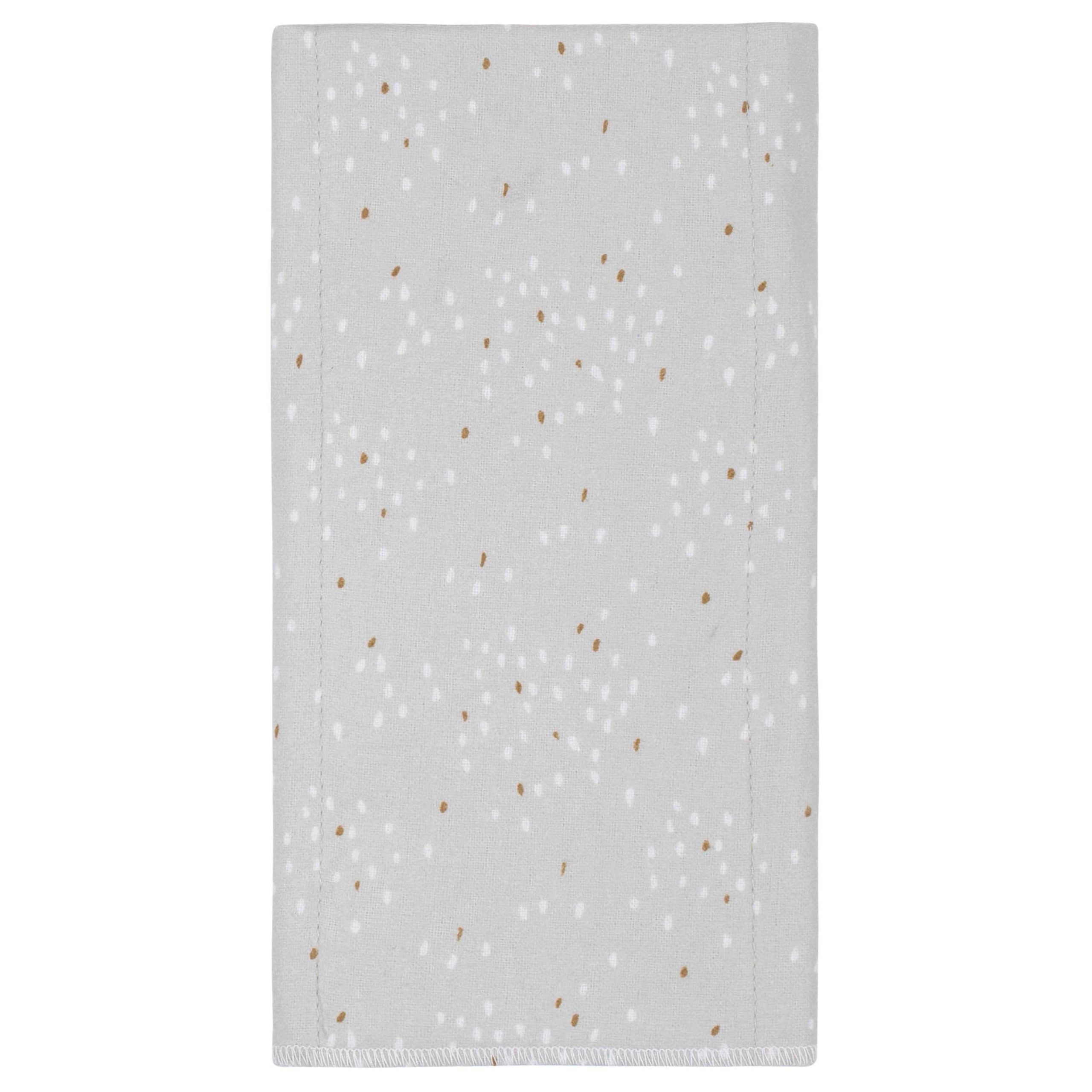 8-Pack Baby Neutral Sheep Flannel Burp Cloths - Image 4