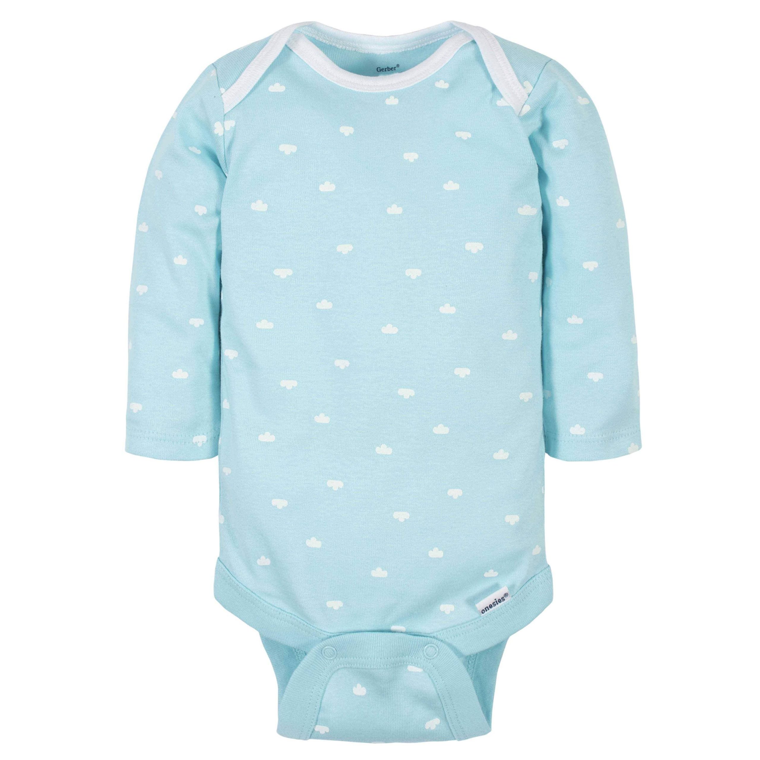 6-Pack Baby Neutral Words Long Sleeve Onesies® Bodysuits - Image 5