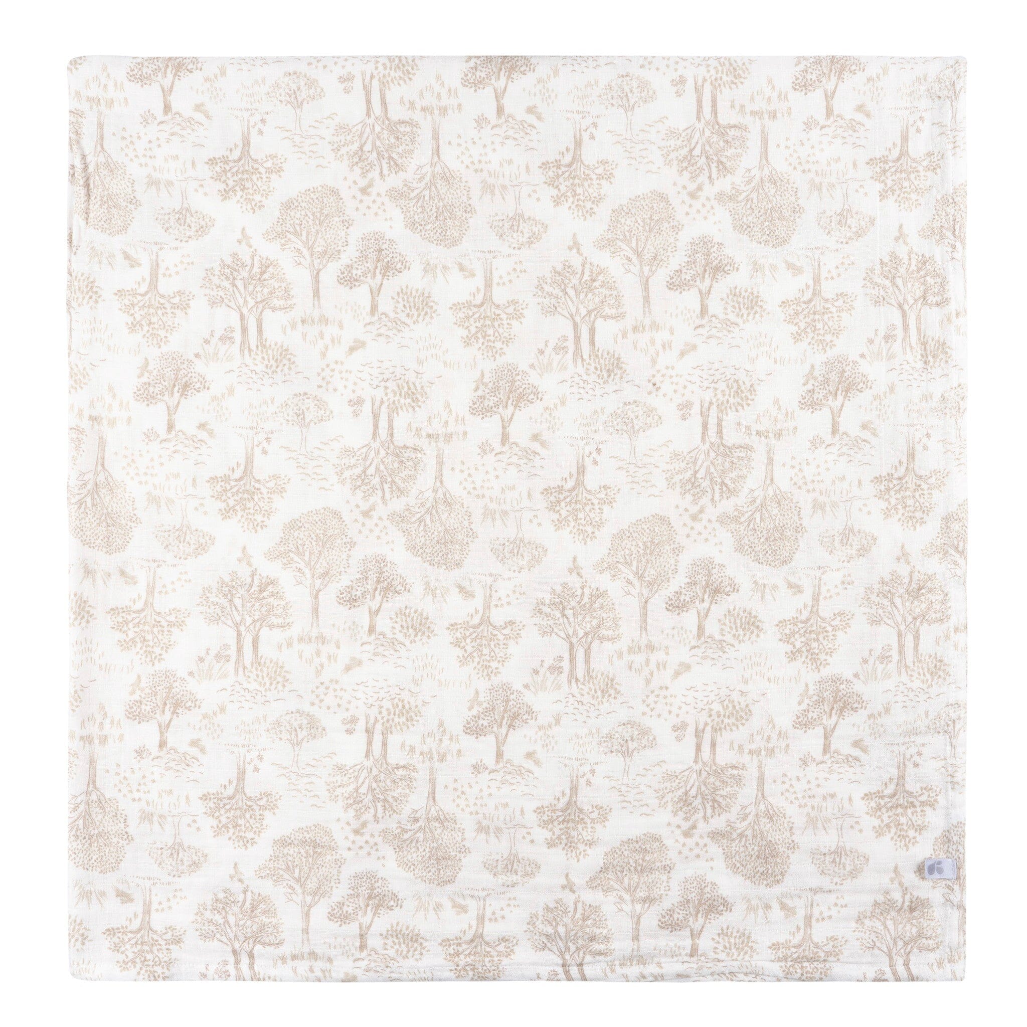 2-Pack Baby Neutral Tan Swaddle Blanket - Image 5