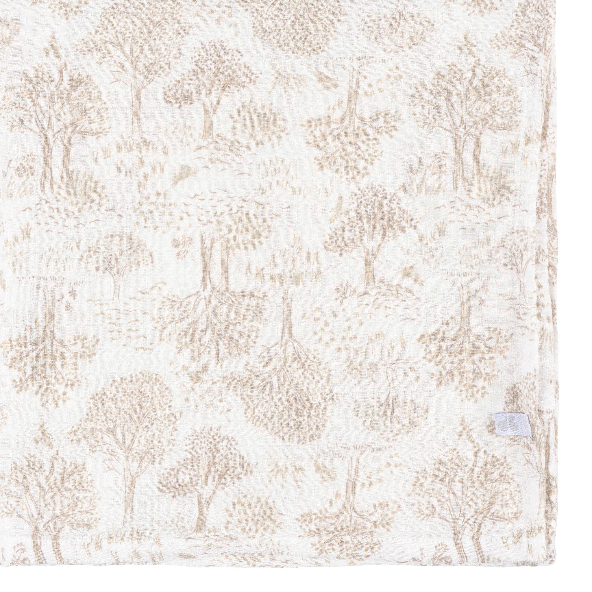 2-Pack Baby Neutral Tan Swaddle Blanket - Image 7