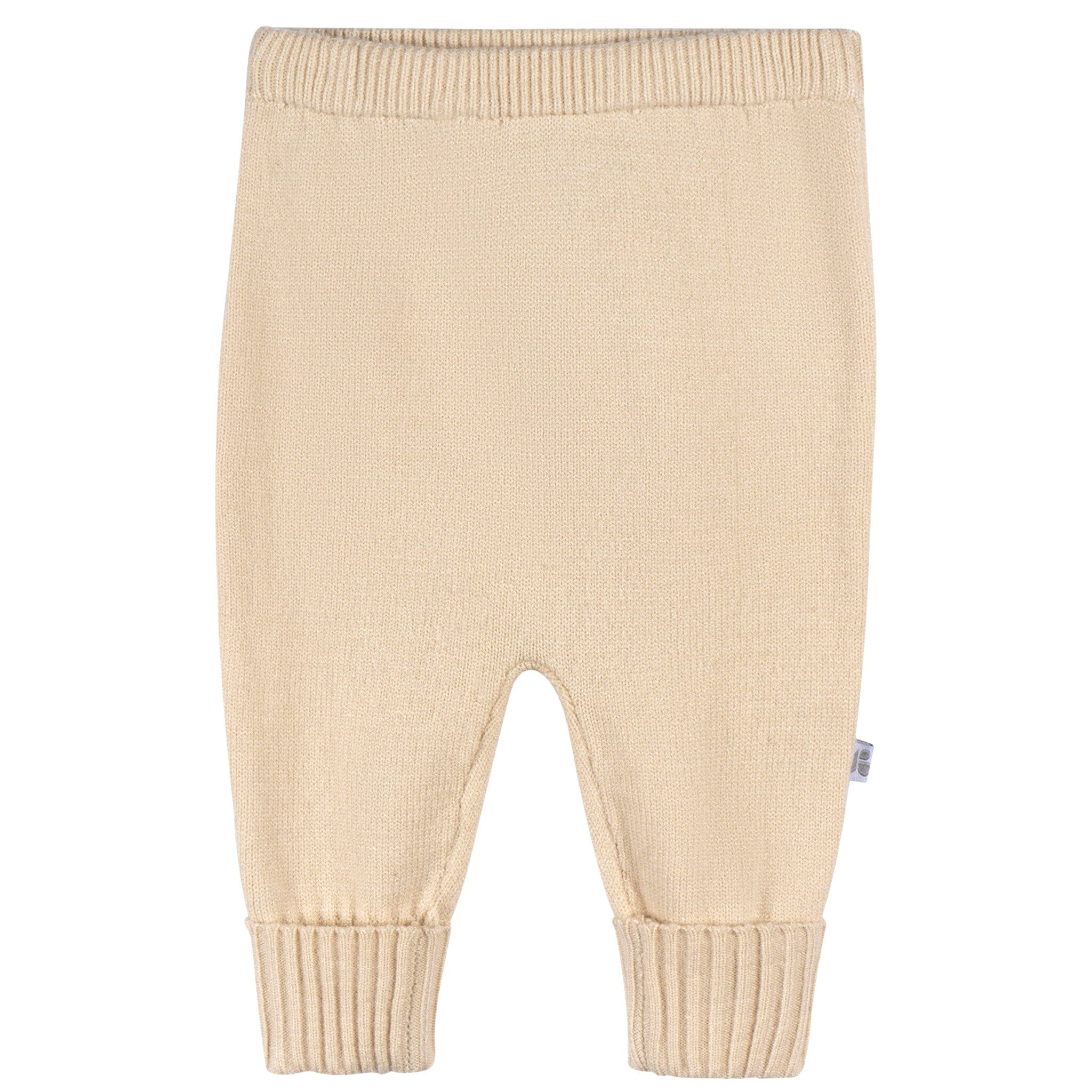 2-Piece Baby Neutral Tan Sweater Knit Set - Image 7