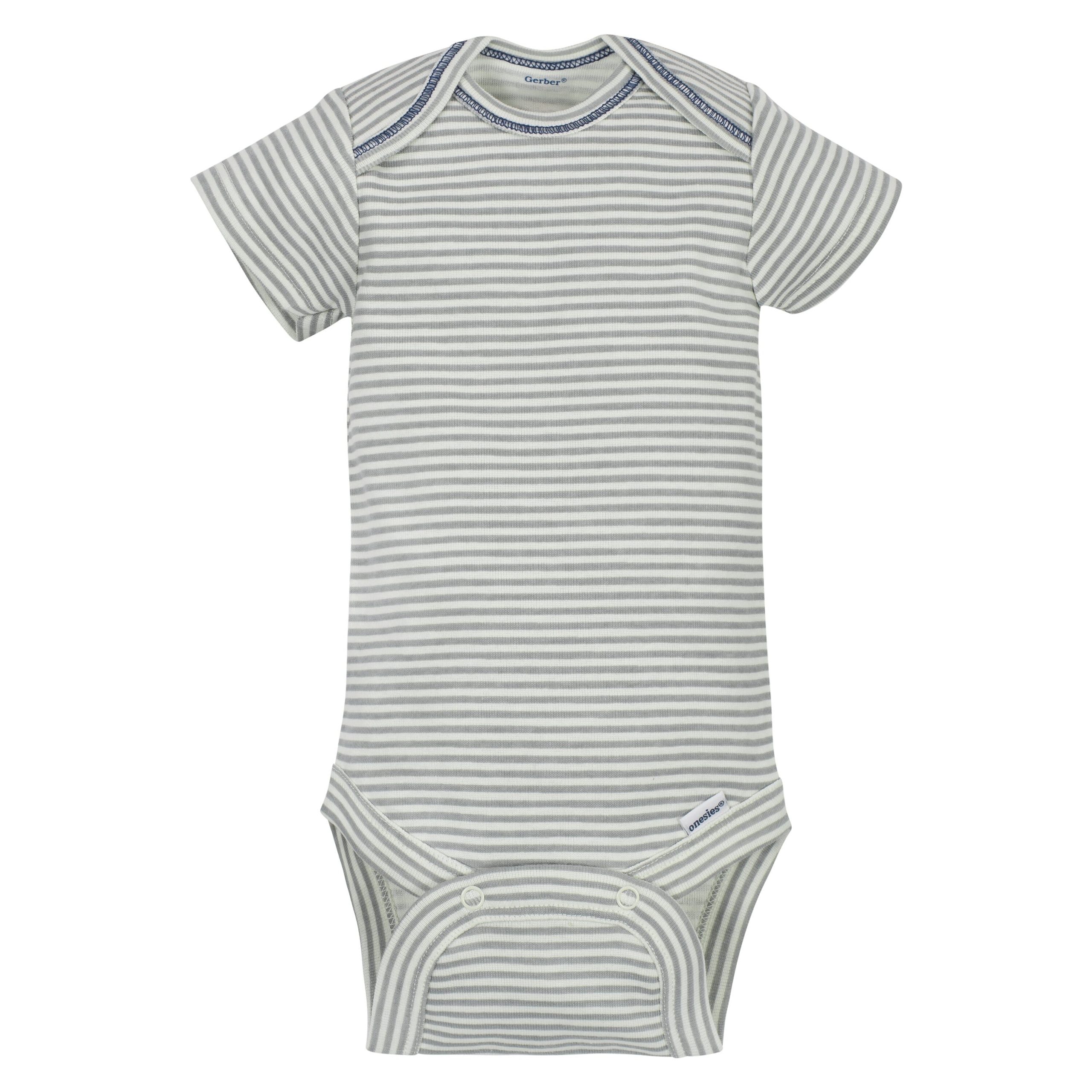 5-Pack Boys Hedgehog Short Sleeve Onesies® Bodysuits - Image 7