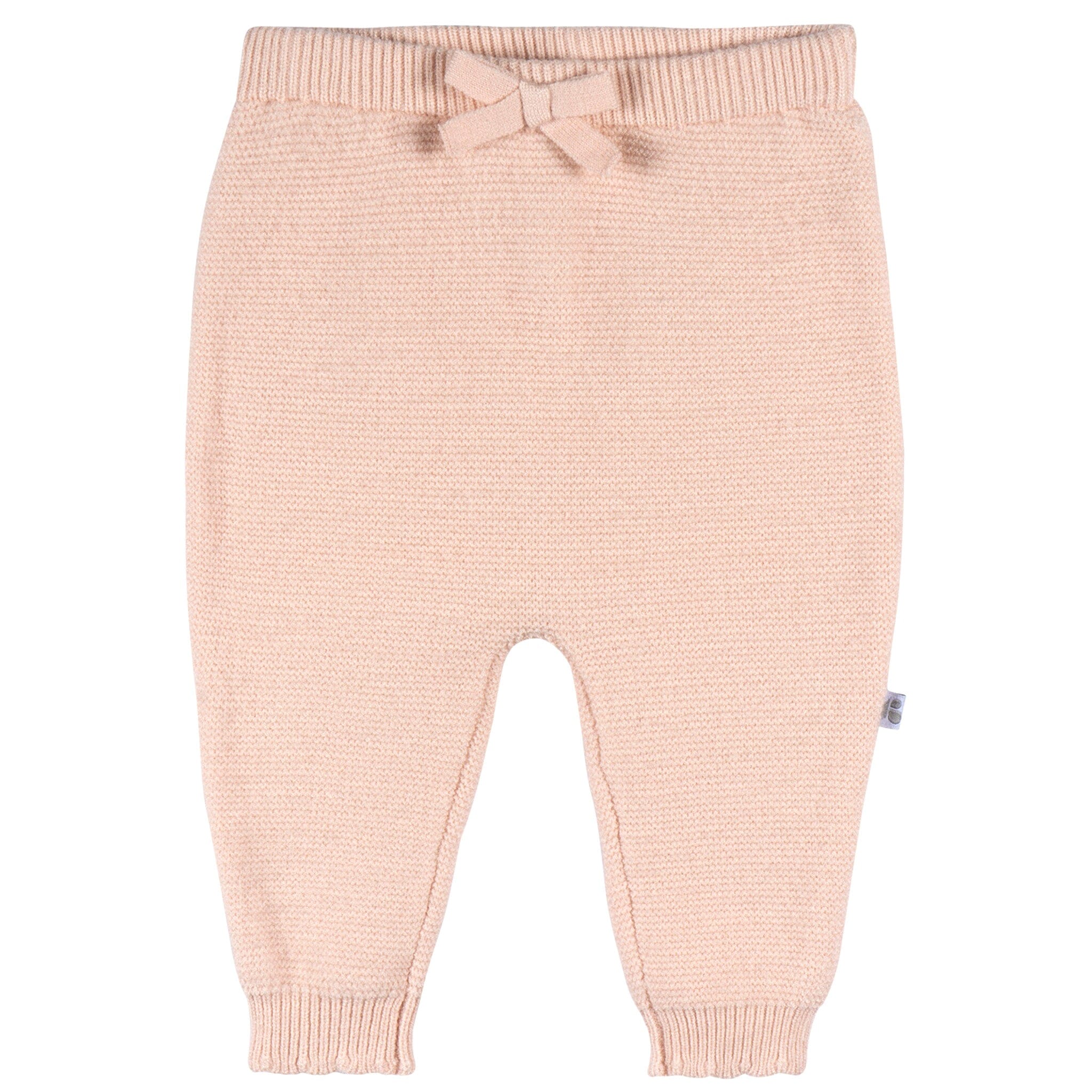 2-Piece Baby Girls Pink Sweater Knit Set, 0-3M - Image 2