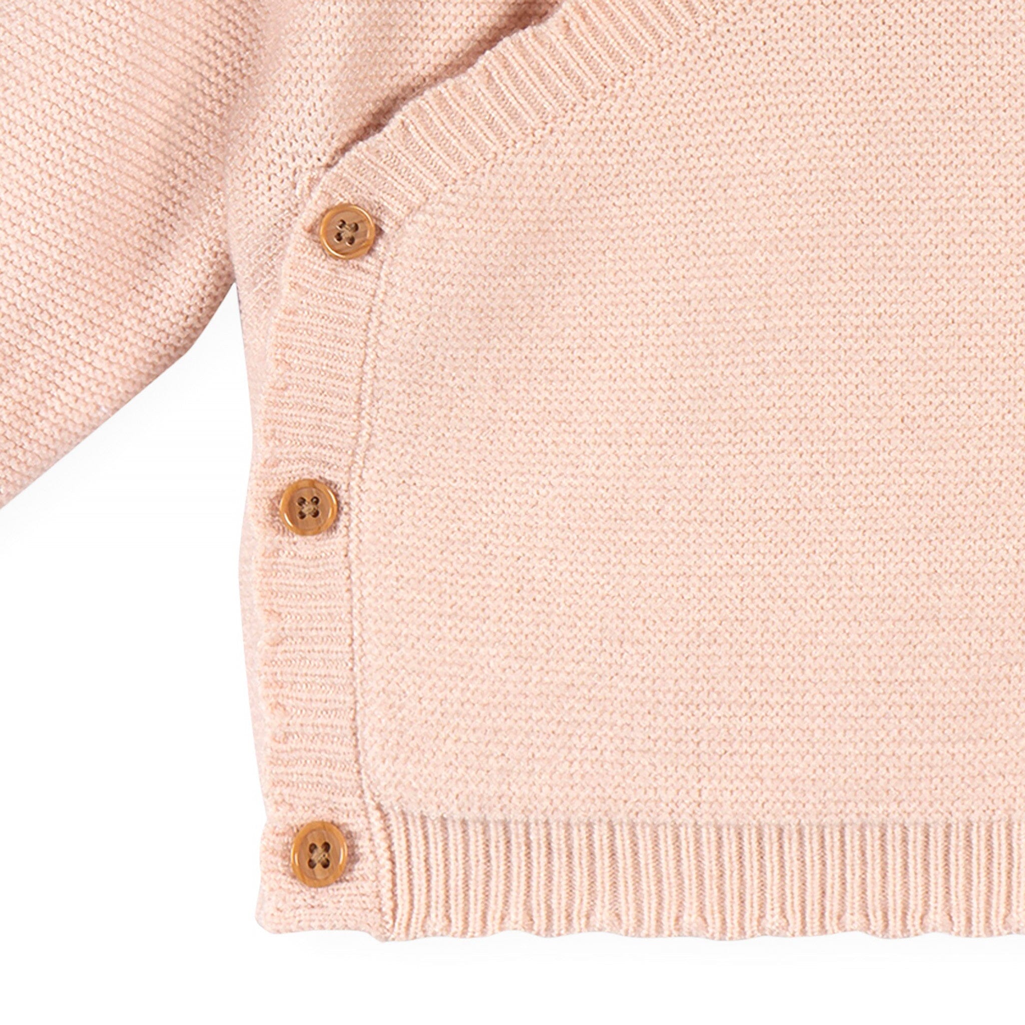 2-Piece Baby Girls Pink Sweater Knit Set, 0-3M - Image 5