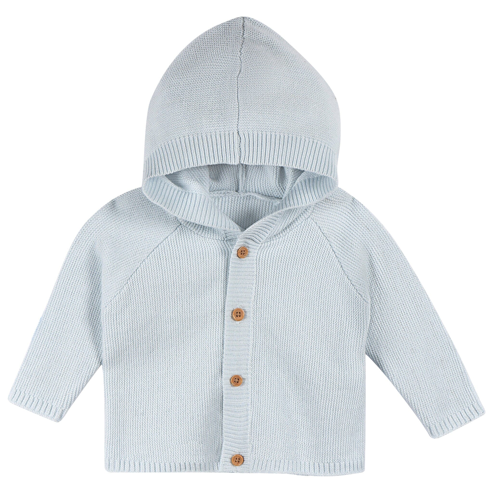 2-Piece Baby Boys Blue Sweater Knit Set - Image 8