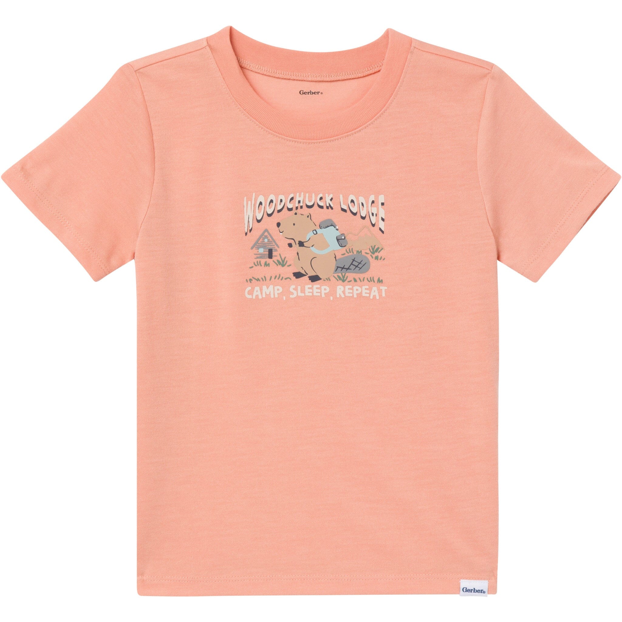 3-Piece Toddler Boys Woodlands T-Shirt, Shorts & Pants Pajama Set - Image 2