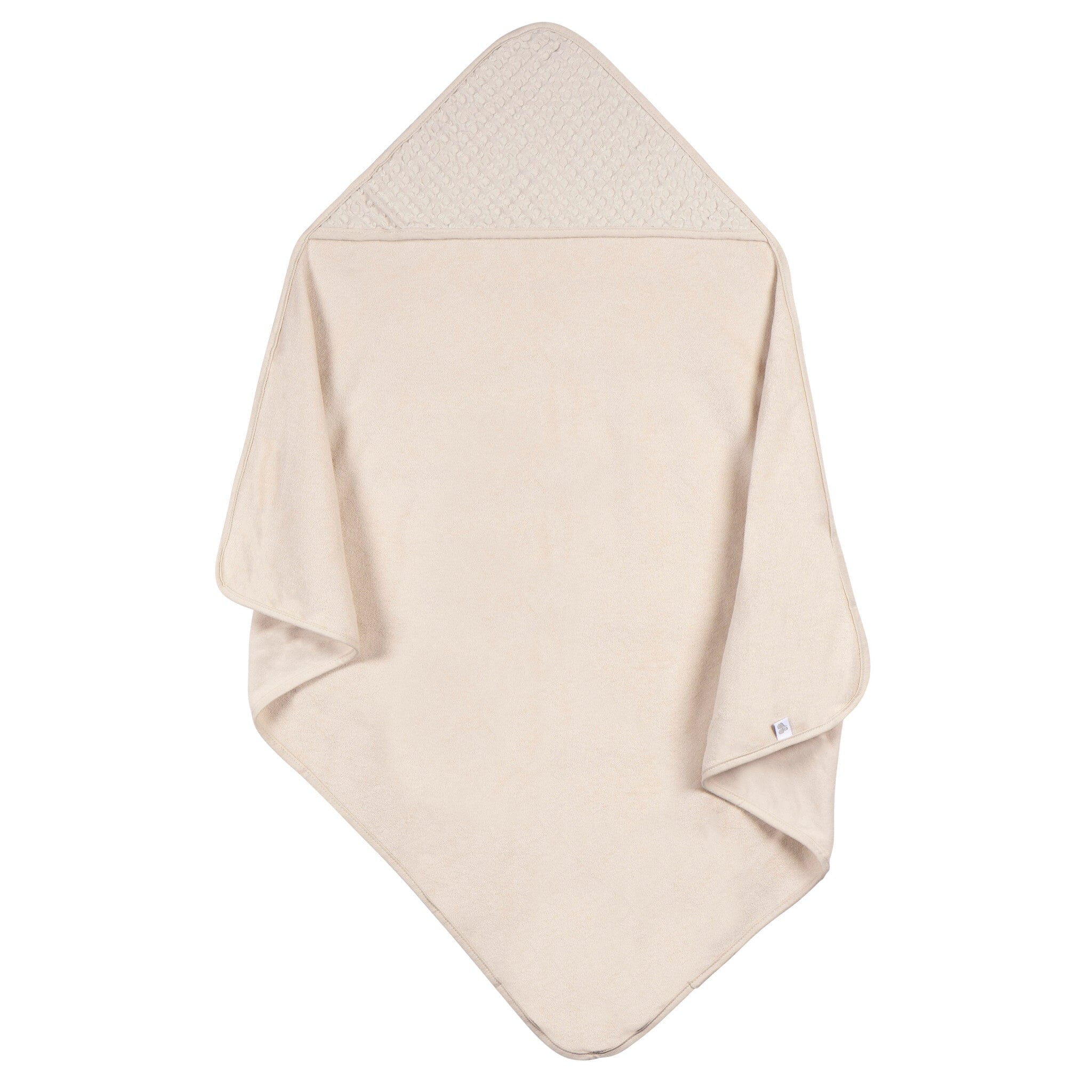 3-Pack Baby Neutral Tan Hooded Towels - Image 2