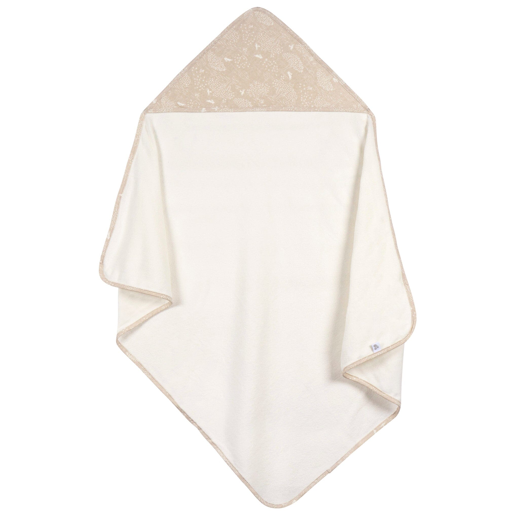 3-Pack Baby Neutral Tan Hooded Towels - Image 4