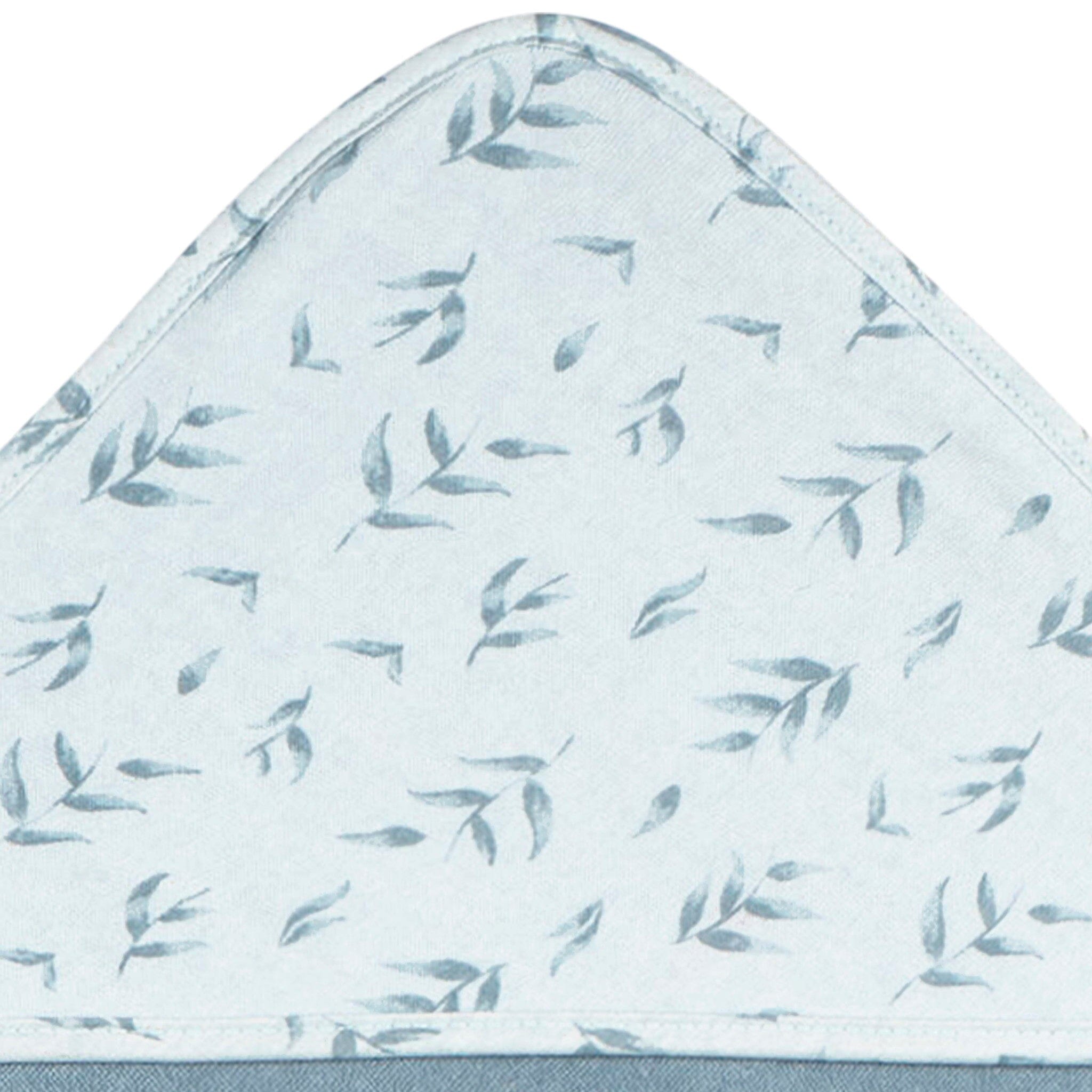 3-Pack Baby Boys Blue Hooded Towels - Image 7