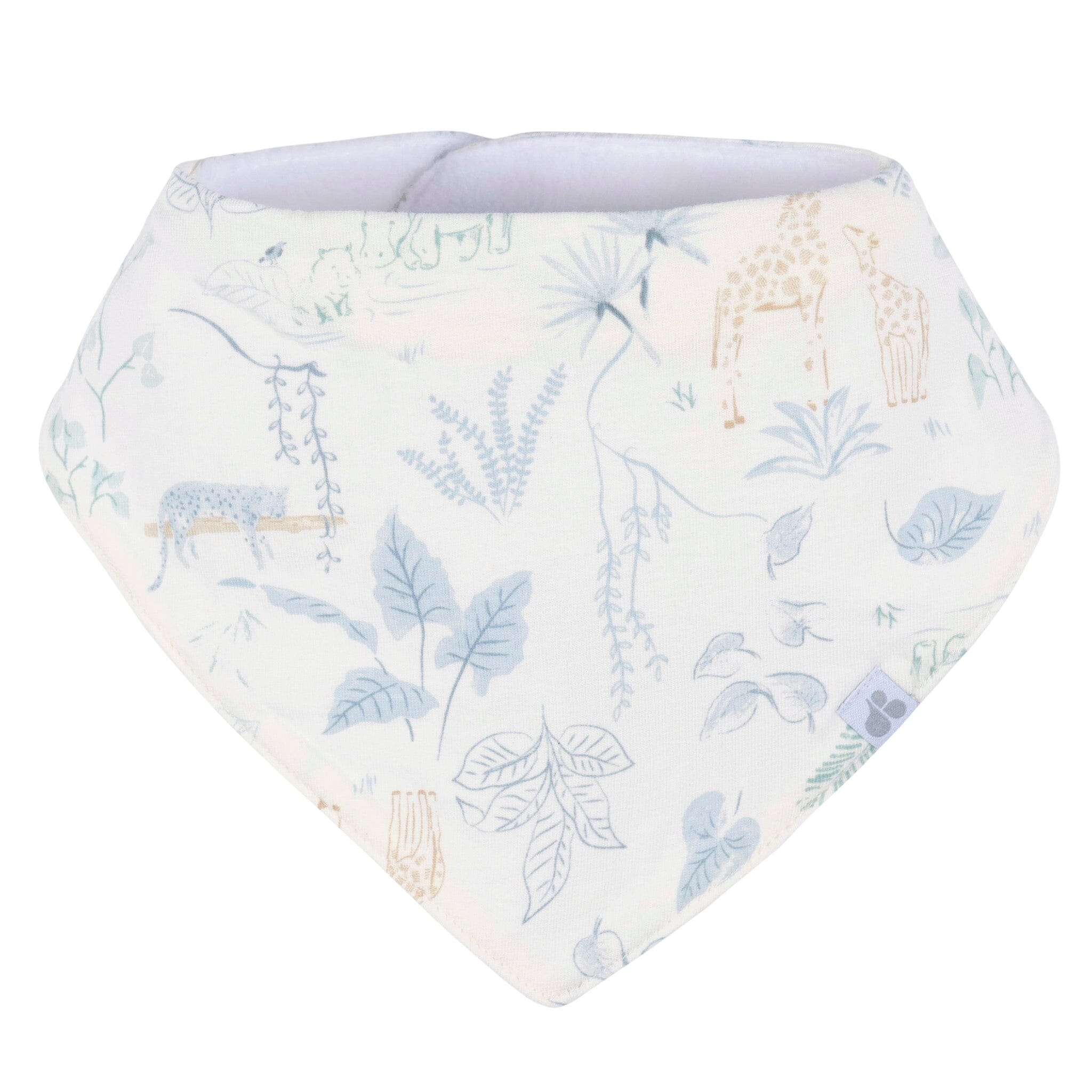 4-Pack Baby Boys Multi Blues Bandana Bibs - Image 3