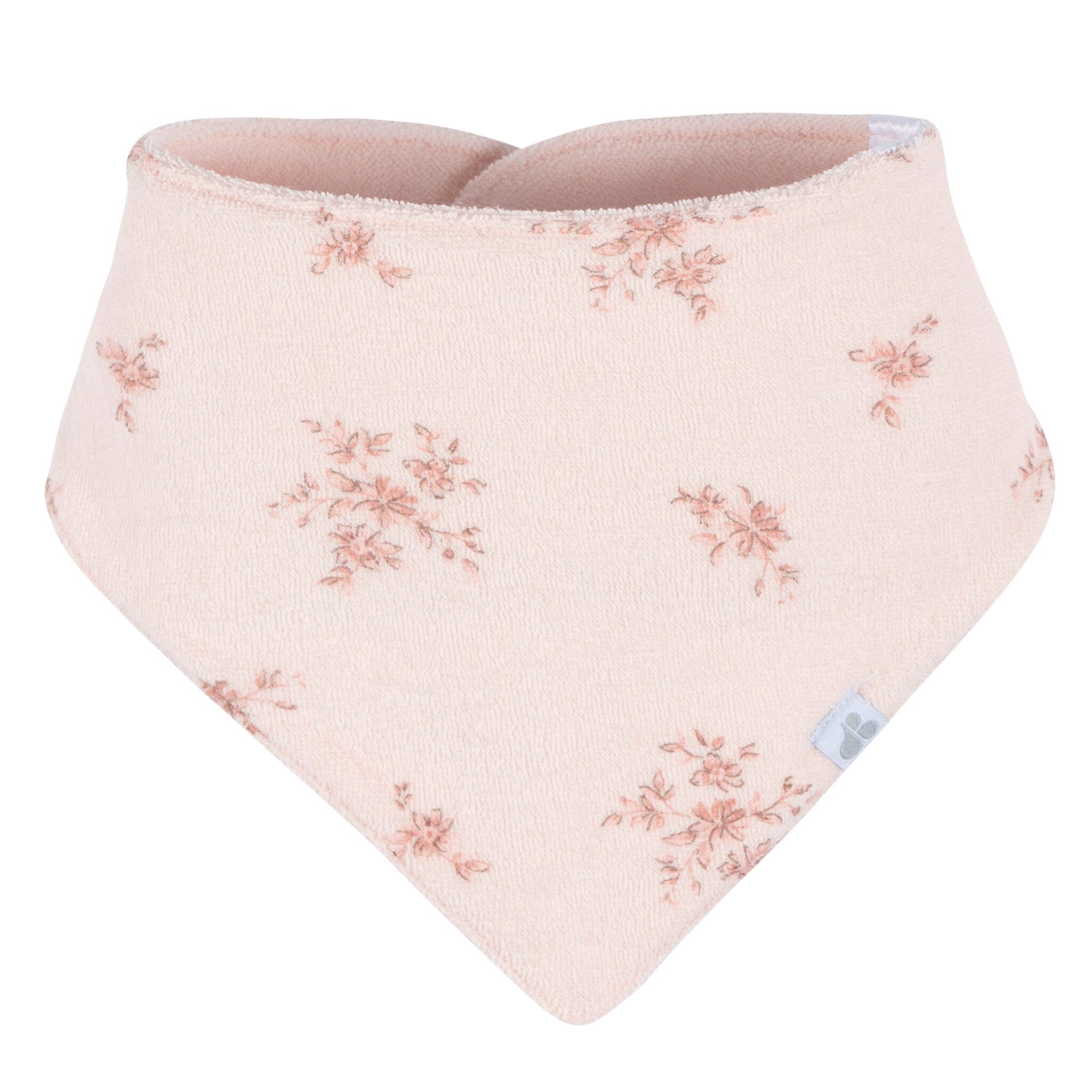 3-Pack Baby Girls Pink Owl Bandana Bibs - Image 3