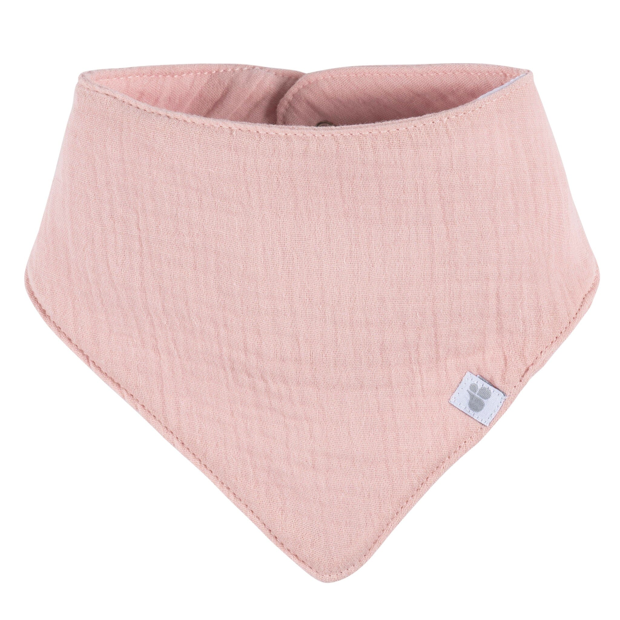 4-Pack Baby Girls Pink Multi Bandana Bibs - Image 3