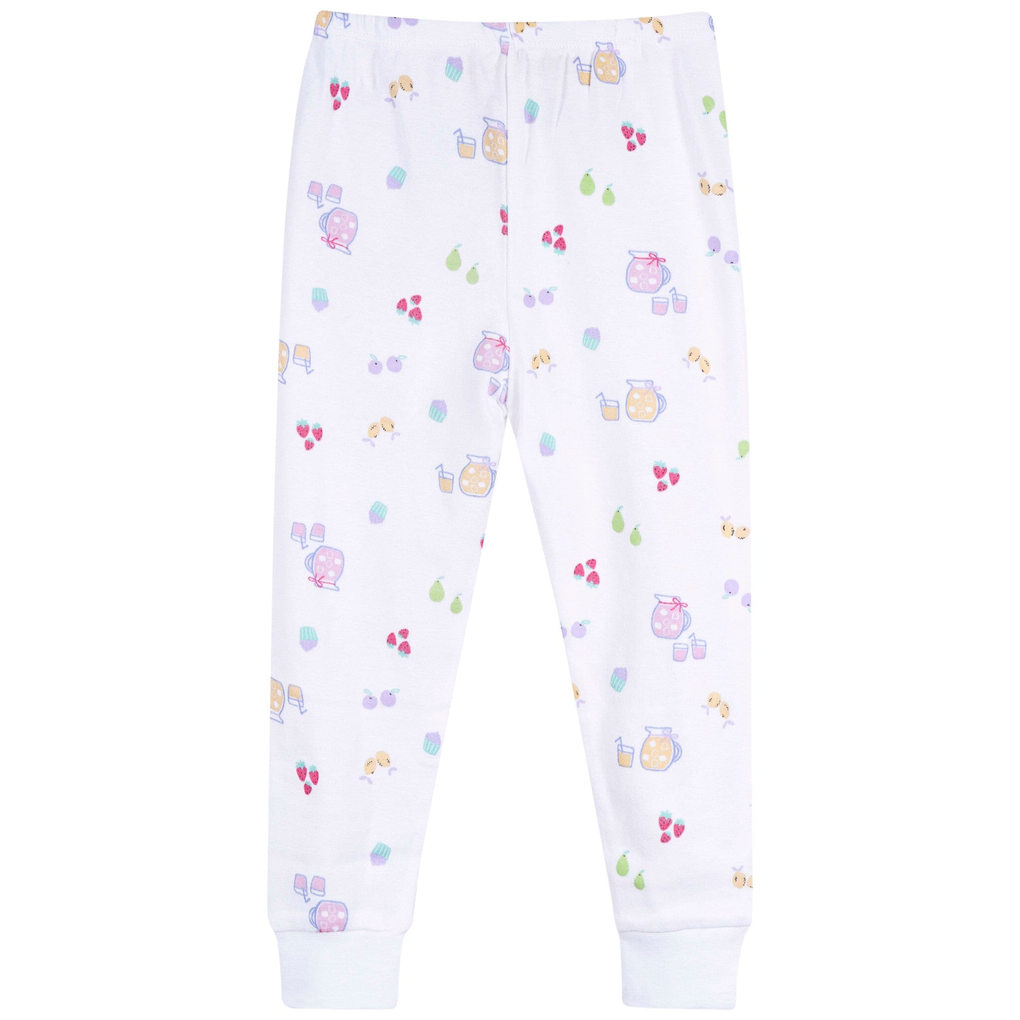 2-Piece Infant & Toddler Girls Lemonade Cotton Pajama Set - Image 5