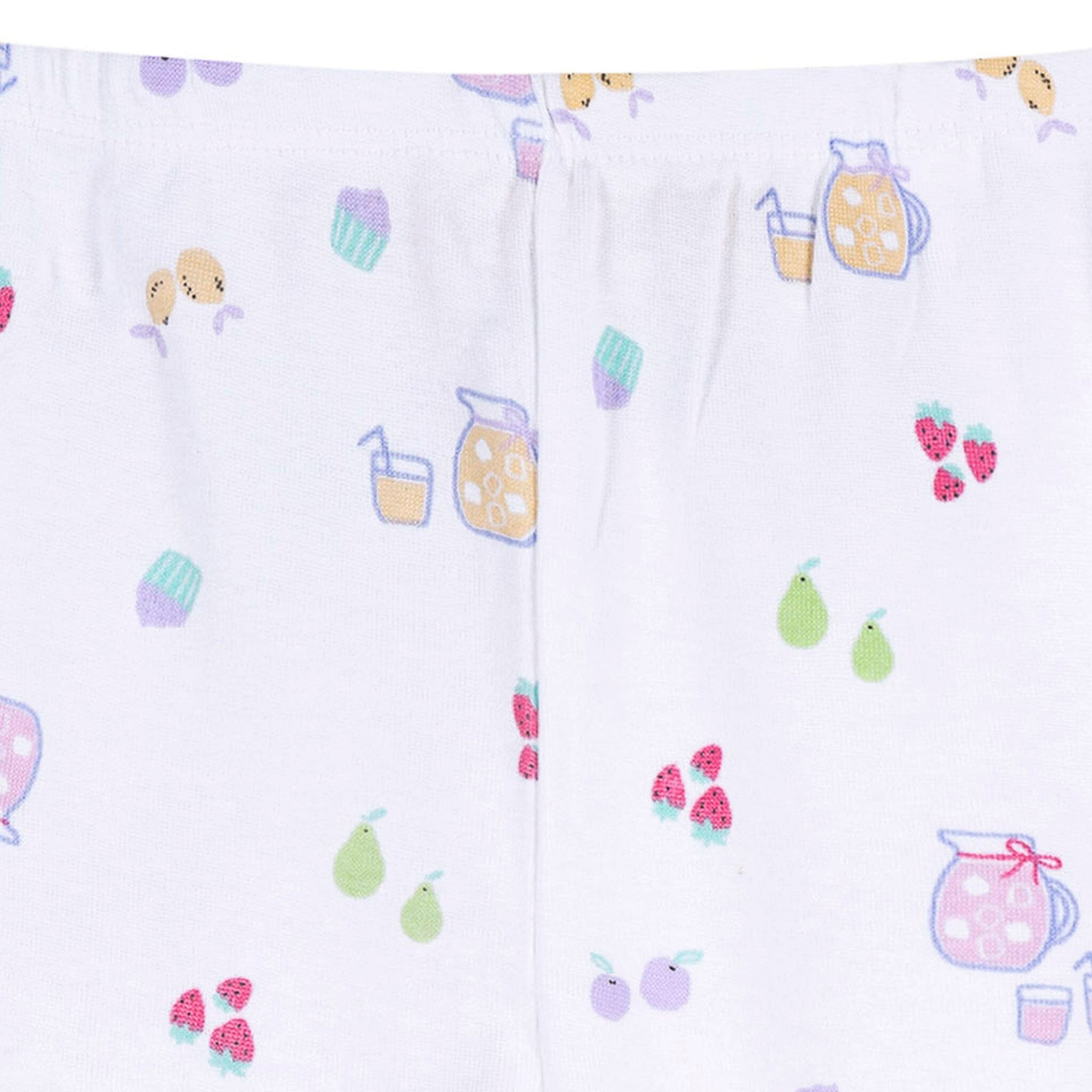 2-Piece Infant & Toddler Girls Lemonade Cotton Pajama Set - Image 6