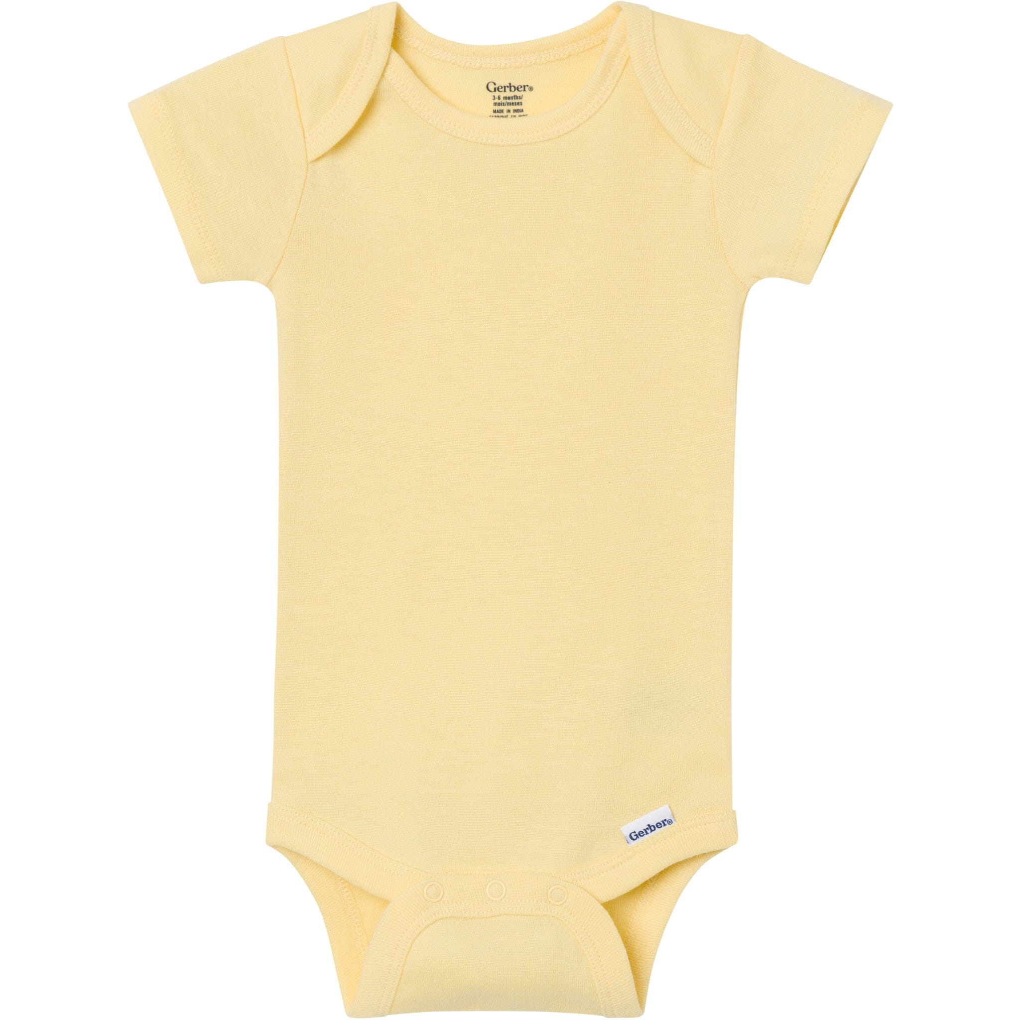 5-Pack Baby Girls Pastels Short Sleeve Bodysuits - Image 7