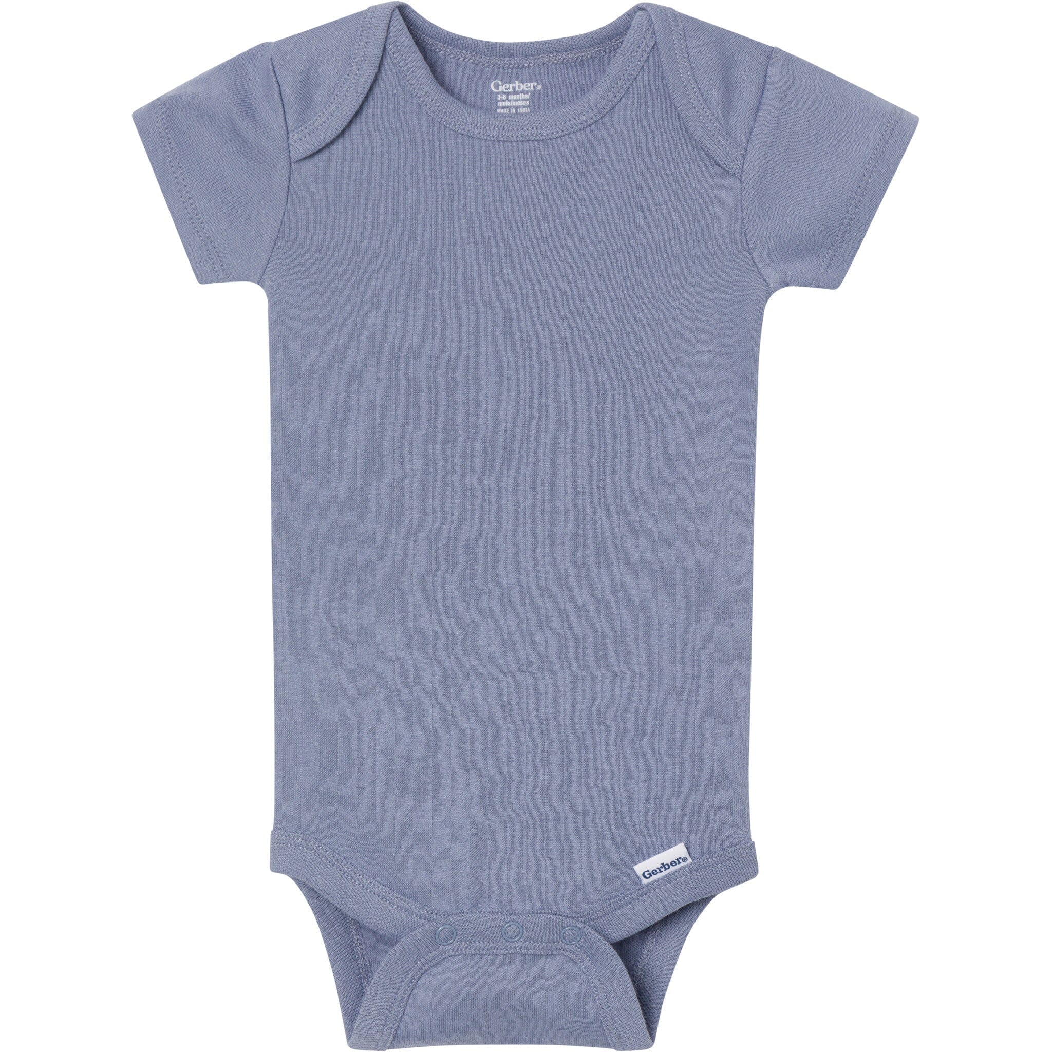 5-Pack Baby Boys Cozy Neutral Short Sleeve Bodysuits - Image 6