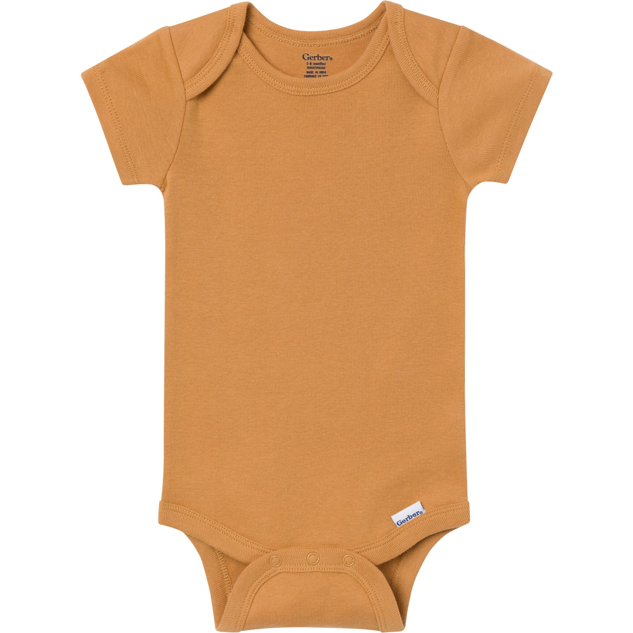 5-Pack Baby Boys Cozy Neutral Short Sleeve Bodysuits - Image 8