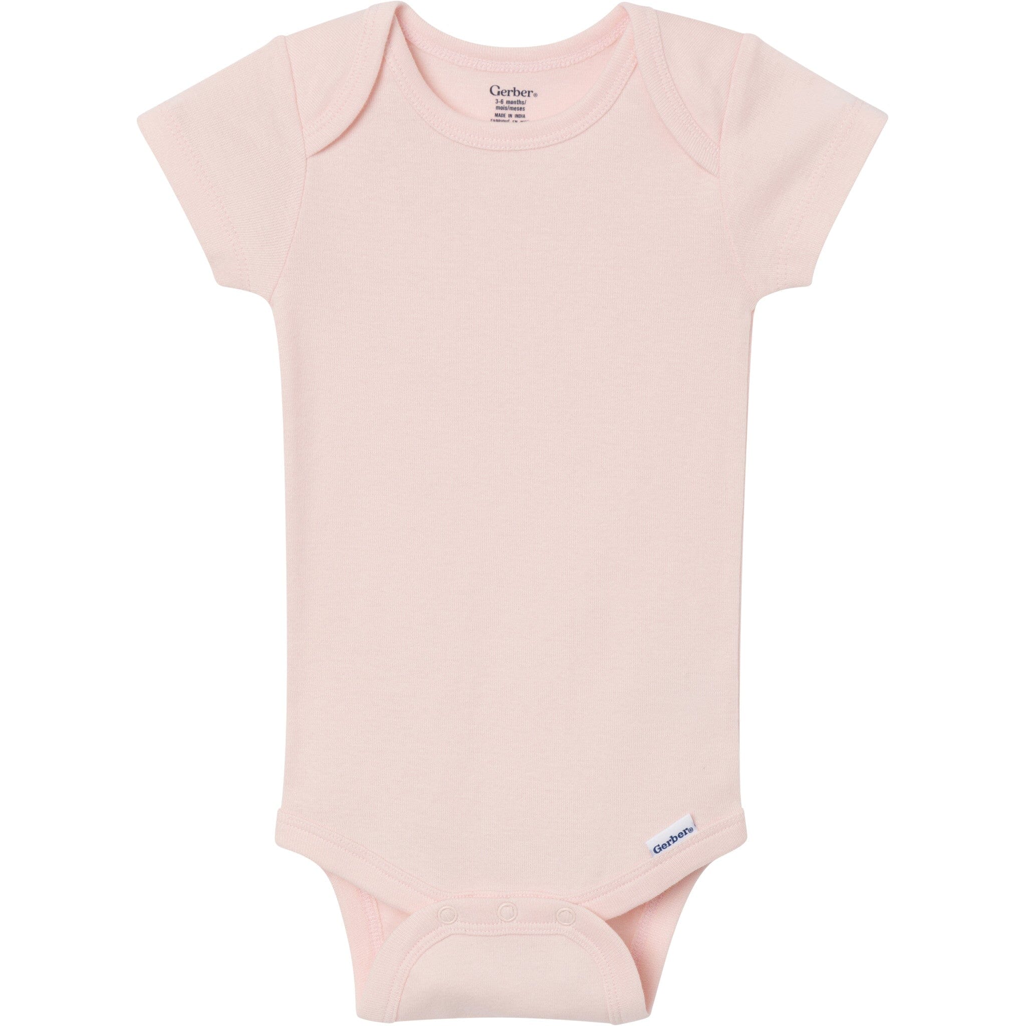 8-Pack Baby Girls Rainbow Short Sleeve Bodysuits - Image 8