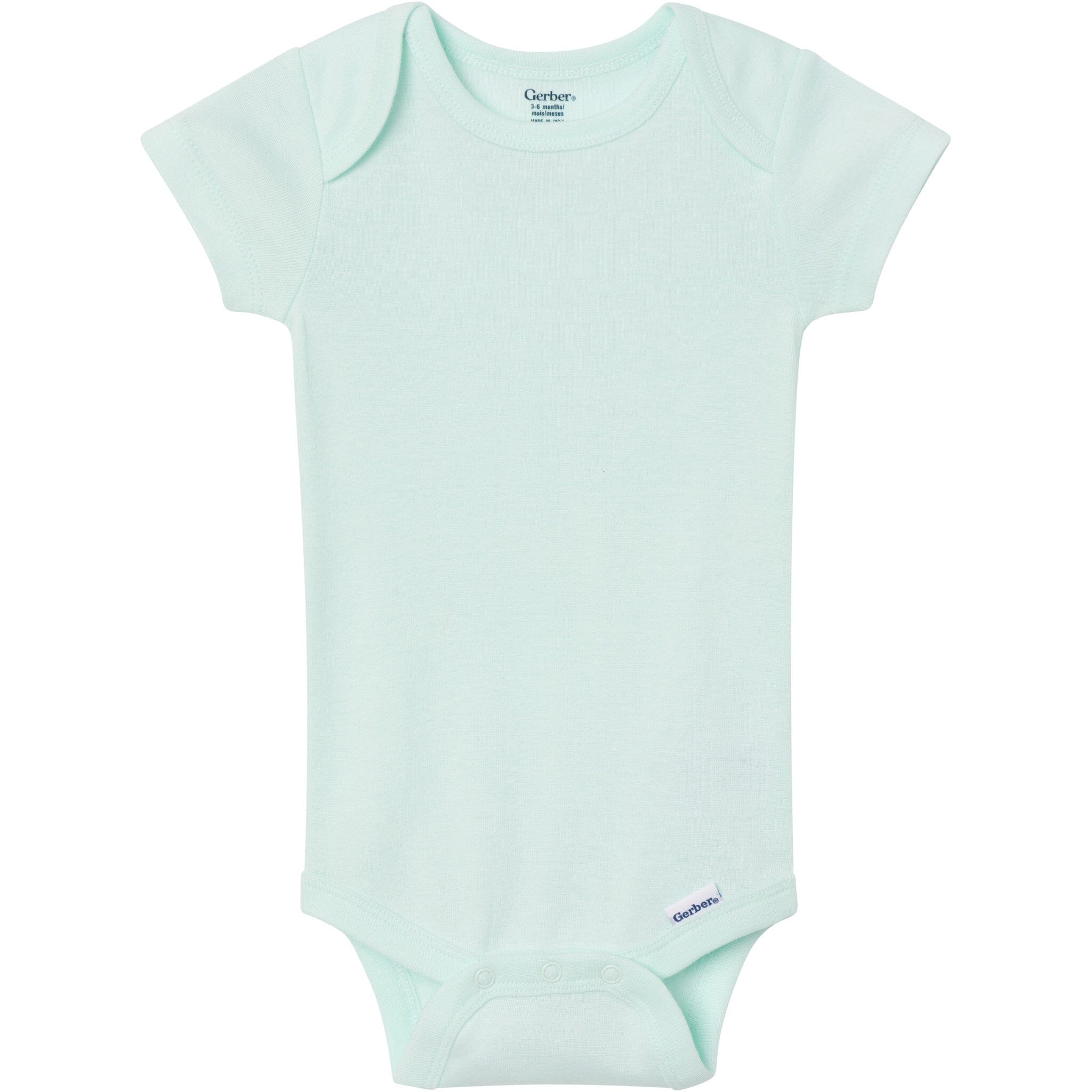 8-Pack Baby Girls Rainbow Short Sleeve Bodysuits - Image 9