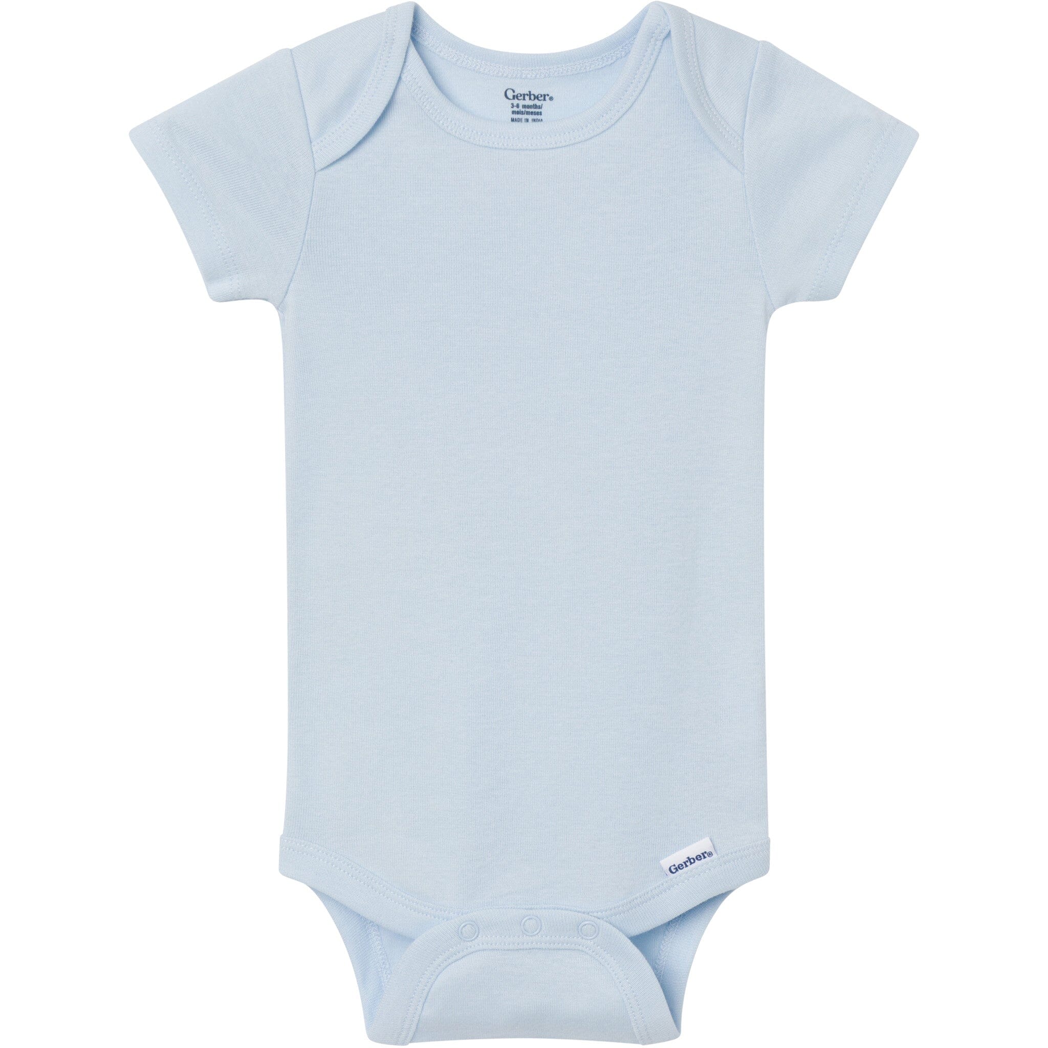 8-Pack Baby Girls Rainbow Short Sleeve Bodysuits - Image 10