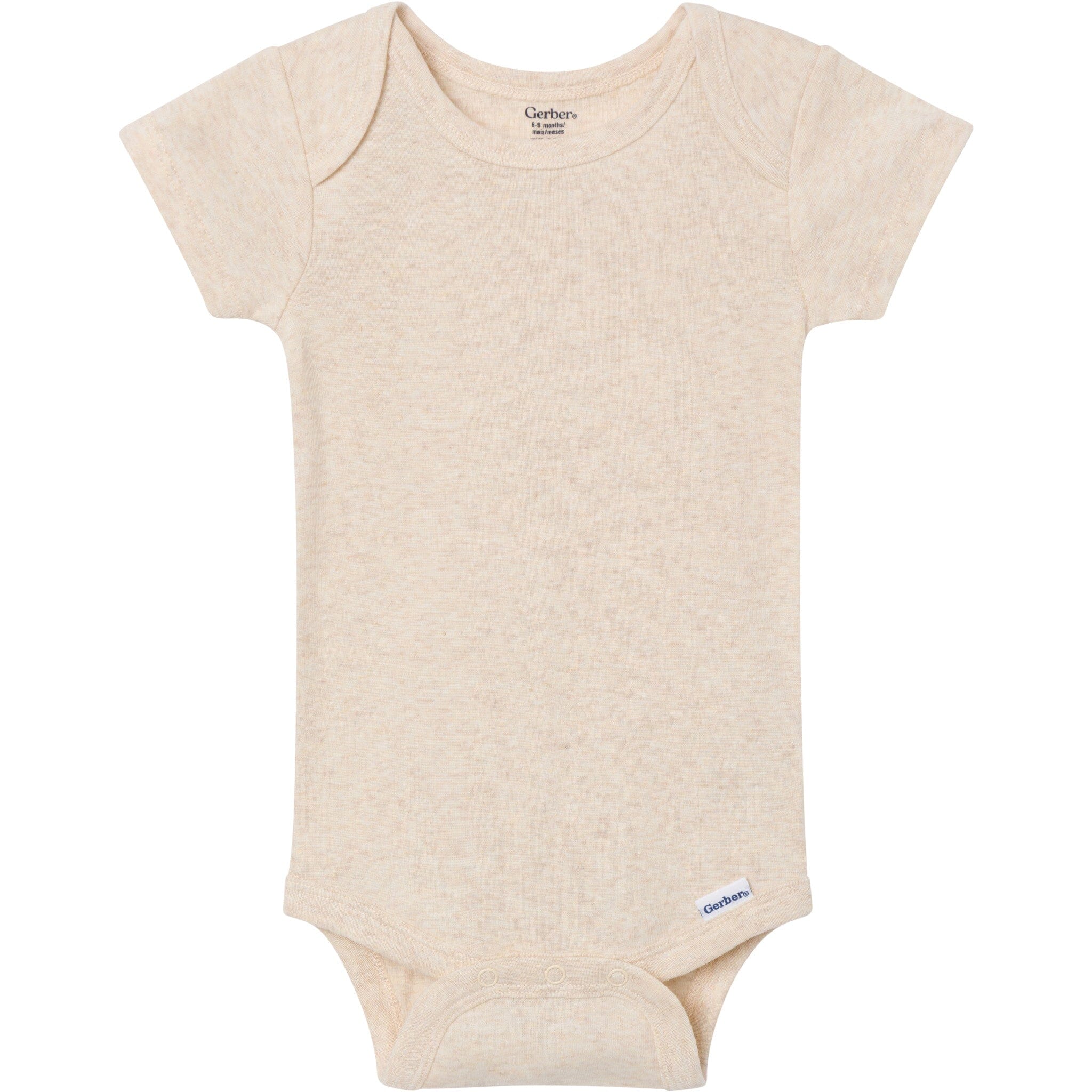 8-Pack Baby Neutral Neutral Tones Short Sleeve Bodysuits - Image 2